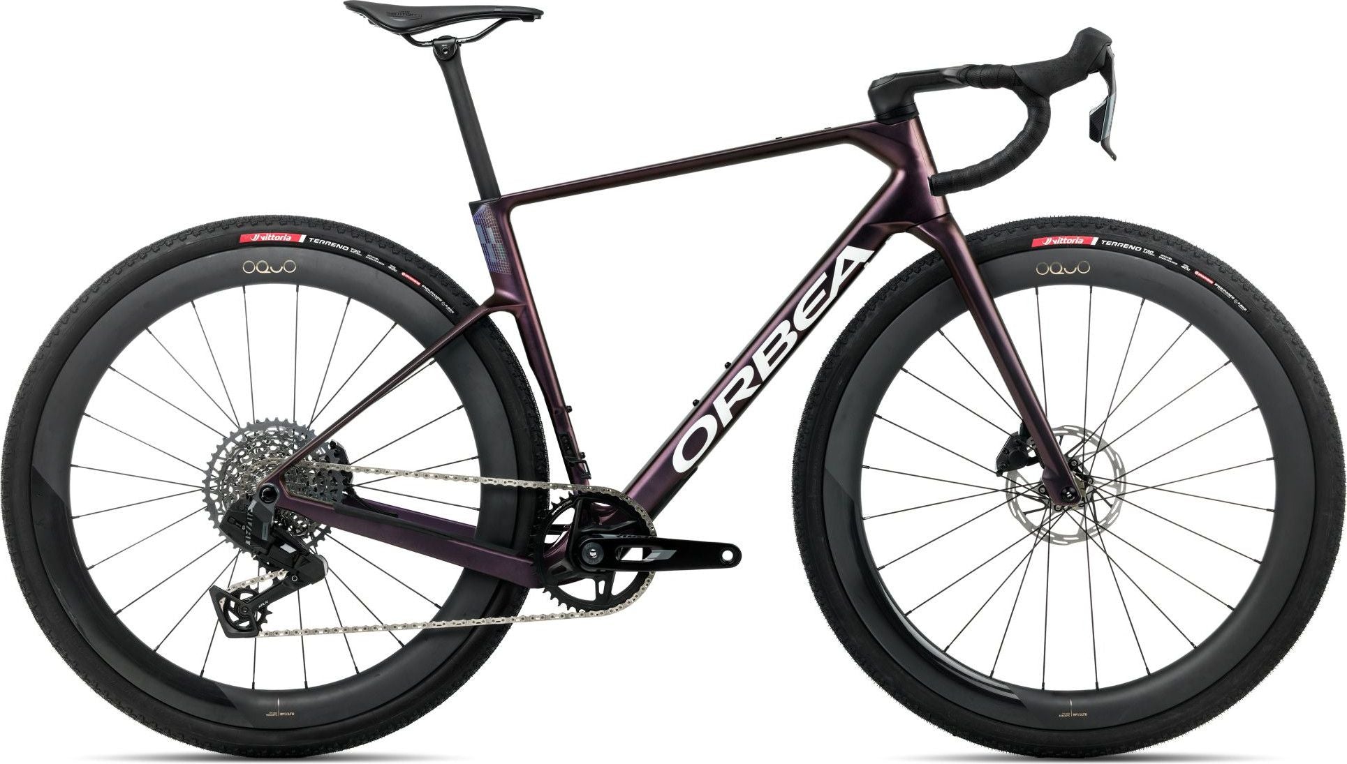 Vélo de Gravel Orbea Terra Race M31eLTD 1X Sram Rival XPLR AXS 13V 700 mm Rouge Sunset 2026