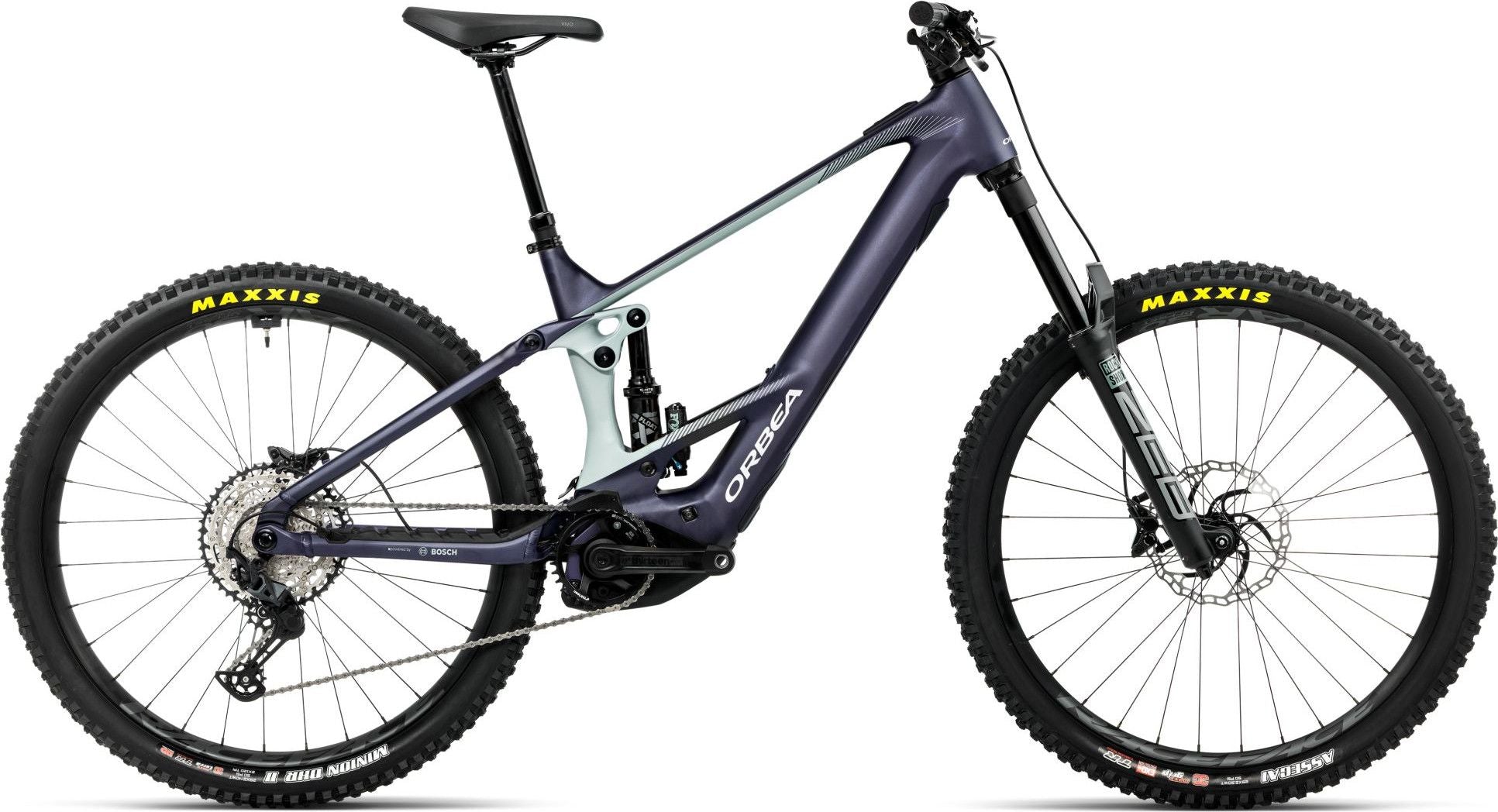 VTT Électrique Tout-Suspendu Orbea Wild H20 Shimano 12V 750 Wh Bosch 120 Nm 29/27.5" Bleu Violet Tanzanite 2026