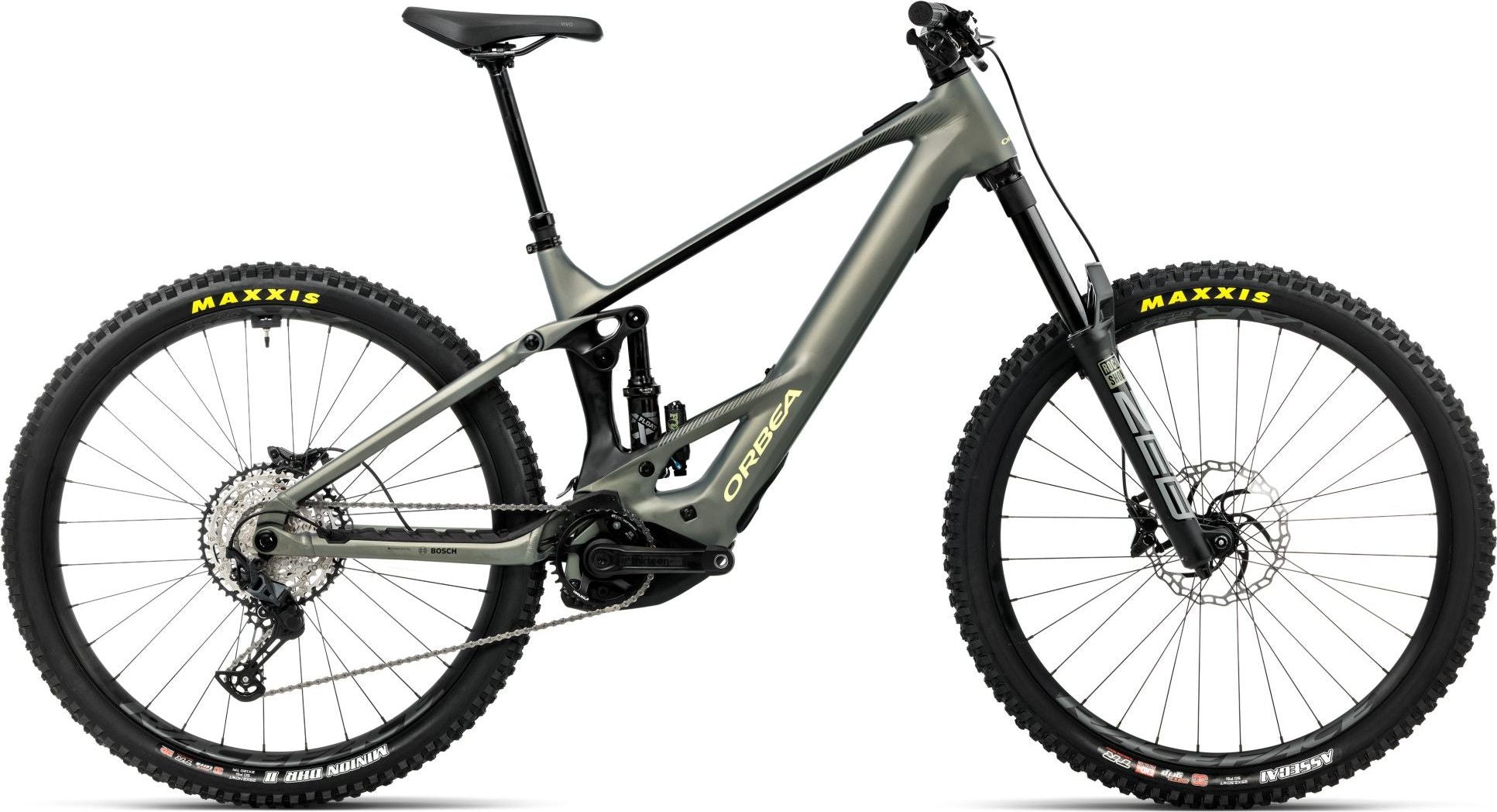 VTT Électrique Tout-Suspendu Orbea Wild H20 Shimano 12V 750 Wh Bosch 120 Nm 29/27.5" Vert Spaceship 2026