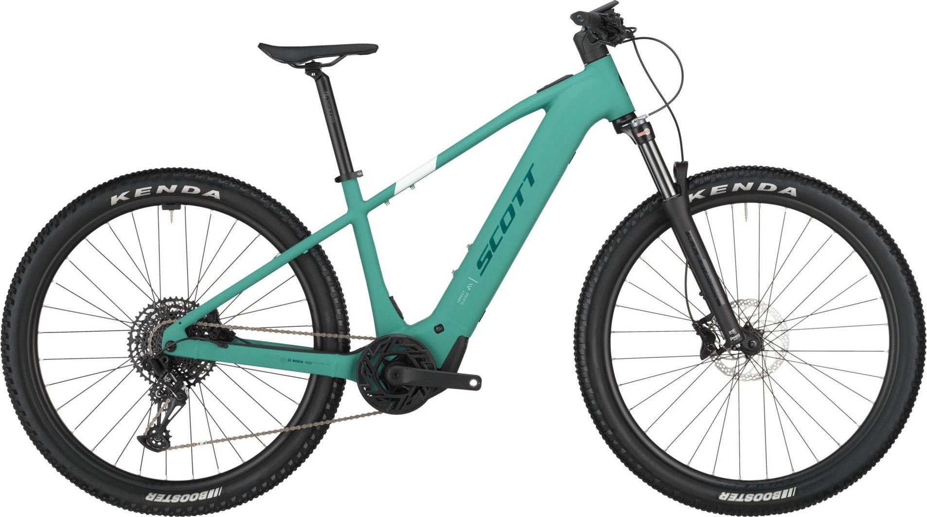 VTT Électrique Semi-Rigide Scott Aspect eRide 910 Sram 12V 600Wh Bosch 100Nm 29'' Gris