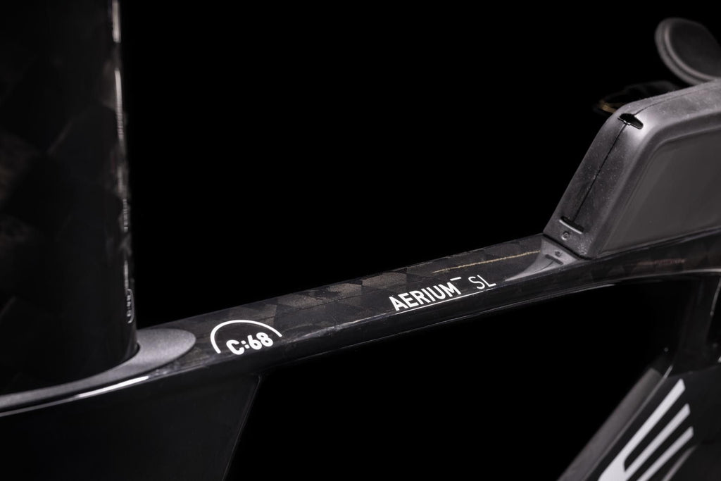 Vélo de Triathlon Cube Aerium C:68 SL (Low) Sram Force eTap AXS 12V 700 mm Gris Carbon Noir