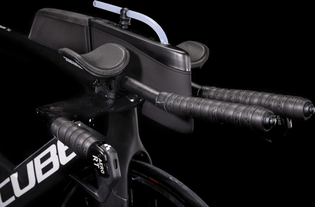 Vélo de Triathlon Cube Aerium C:68 SL (Low) Sram Force eTap AXS 12V 700 mm Gris Carbon Noir