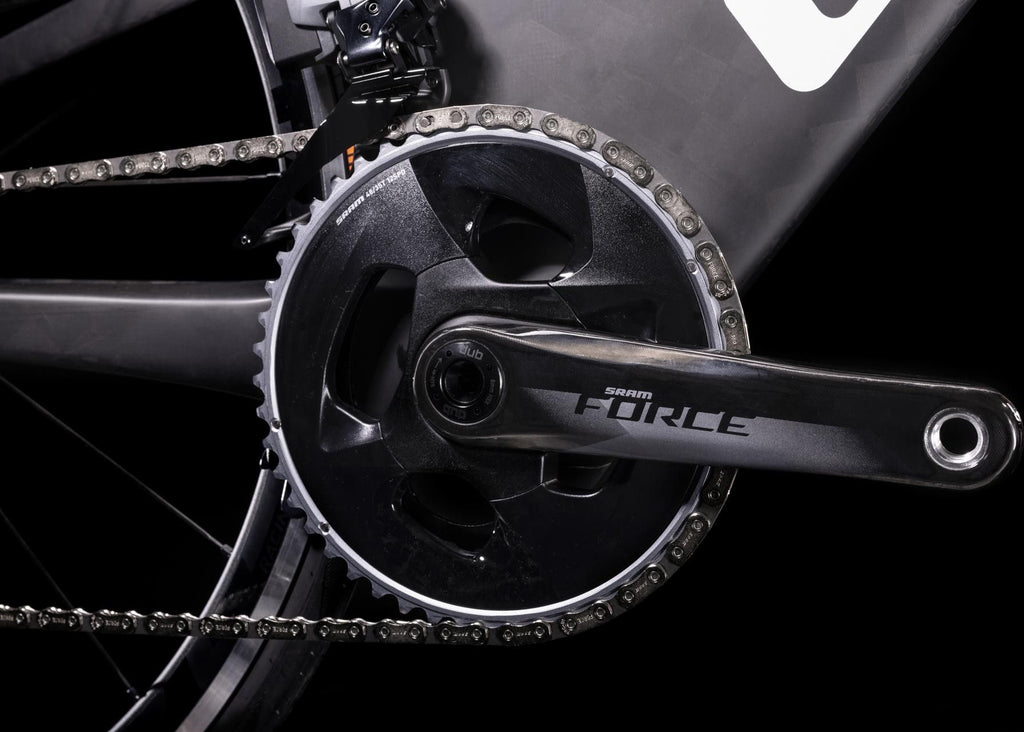 Vélo de Triathlon Cube Aerium C:68 SL (Low) Sram Force eTap AXS 12V 700 mm Gris Carbon Noir