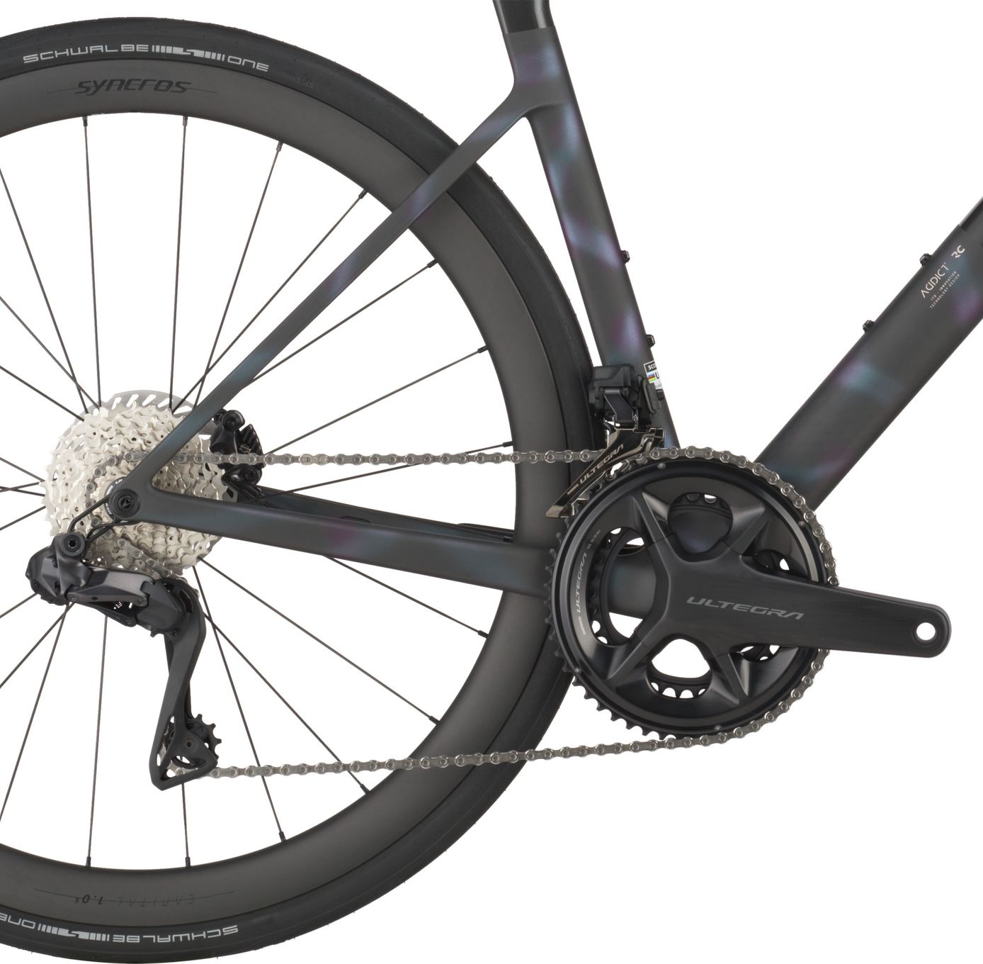 Vélo de Route Scott Addict RC 10 Shimano Ultegra Di2 12V 700 mm Noir 2025