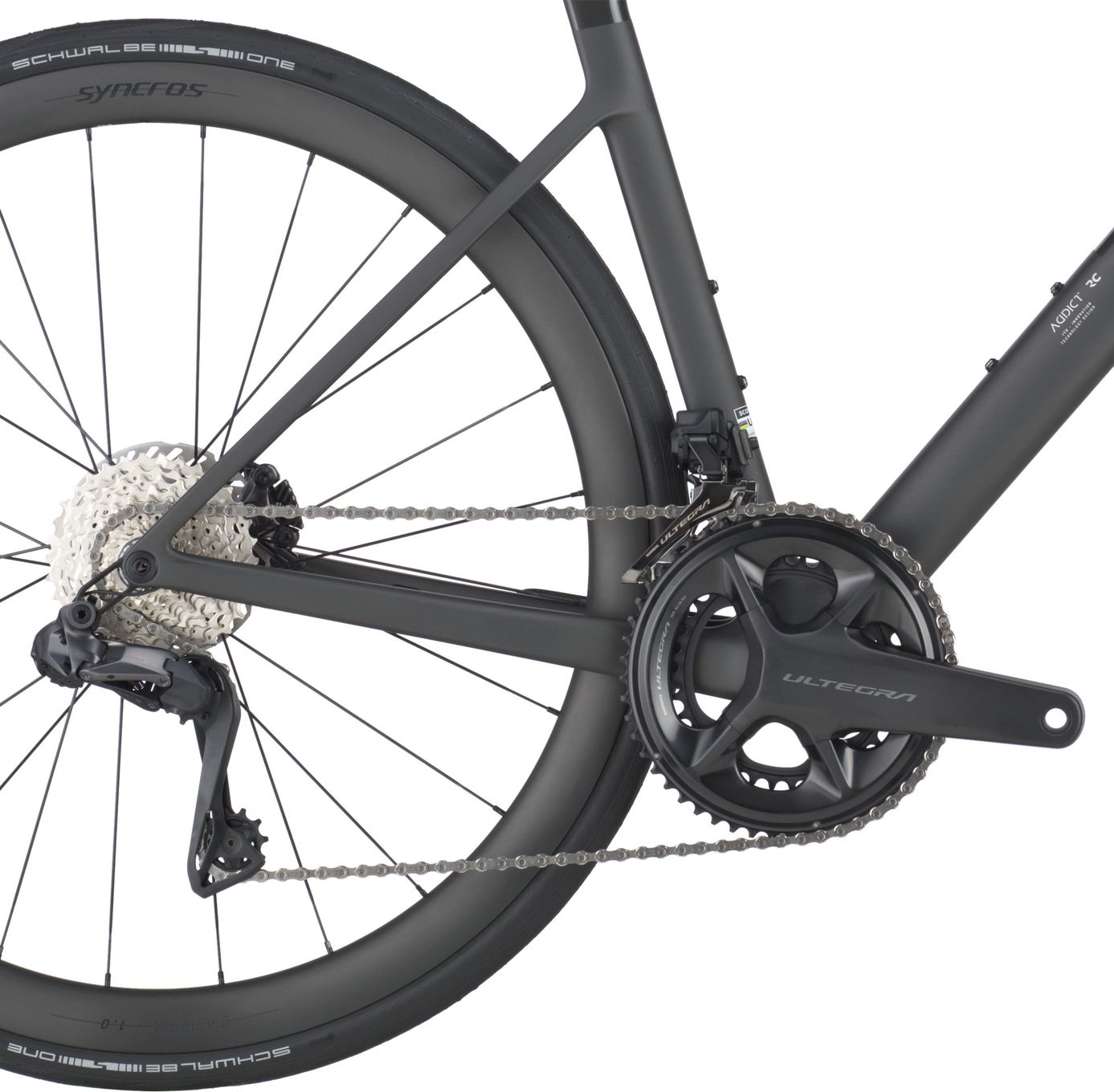 Vélo de Route Scott Addict RC 20 Shimano Ultegra Di2 12V 700 mm Noir