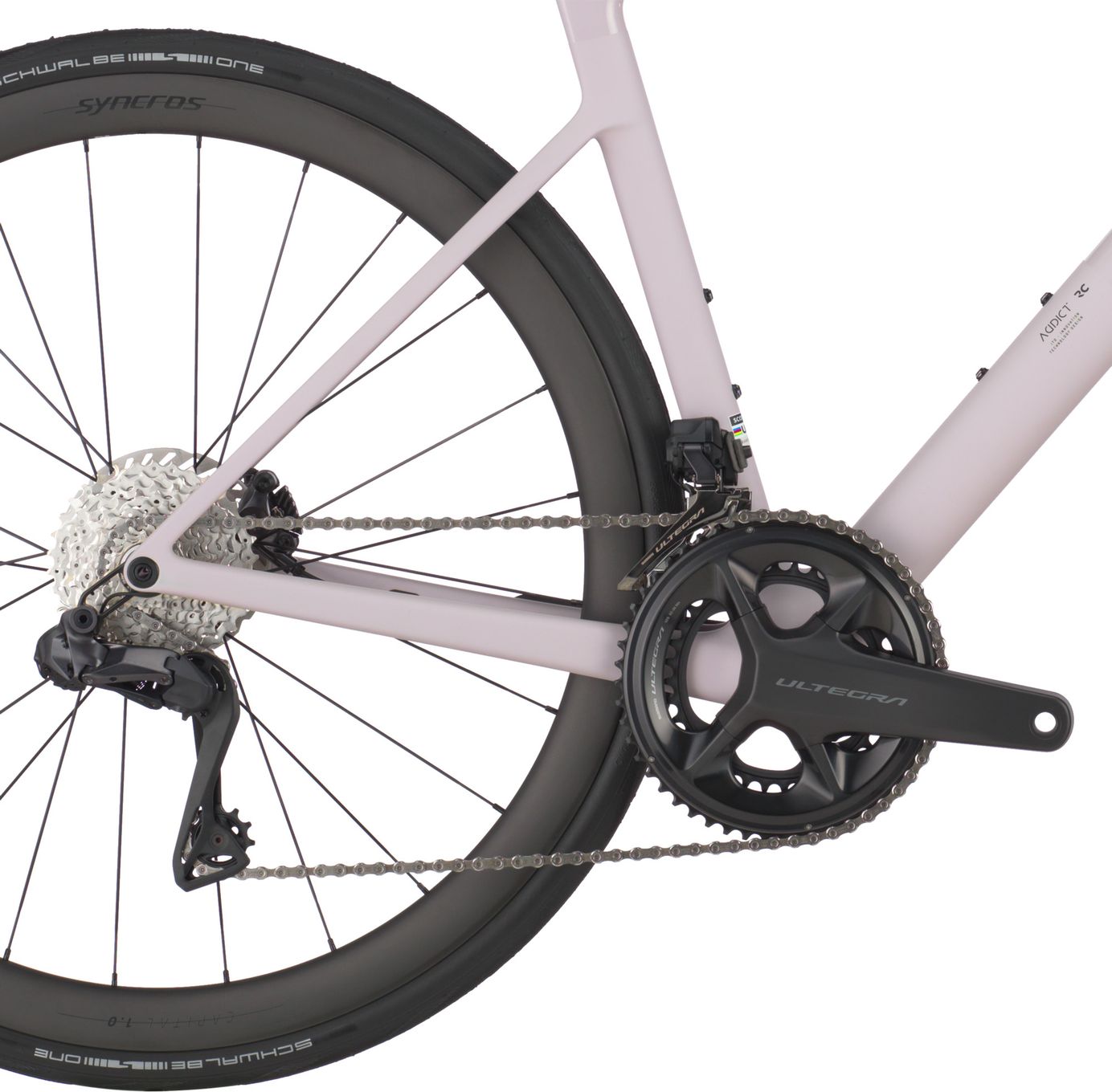 Vélo de Route Scott Addict RC 20 Shimano Ultegra Di2 12V 700 mm Rose