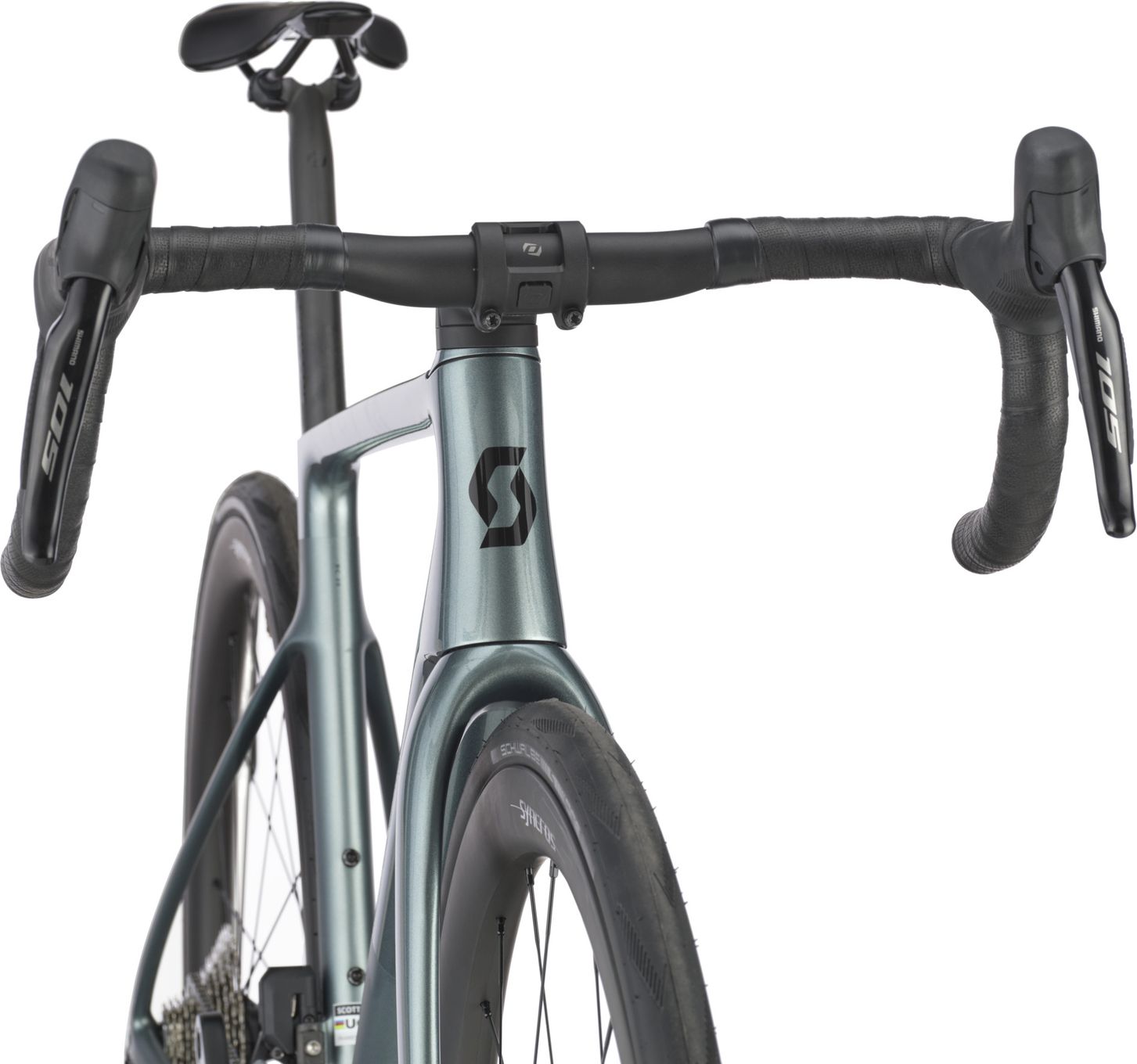 Vélo de Route Scott Addict RC 30 Shimano 105 Di2 12V 700 mm Vert