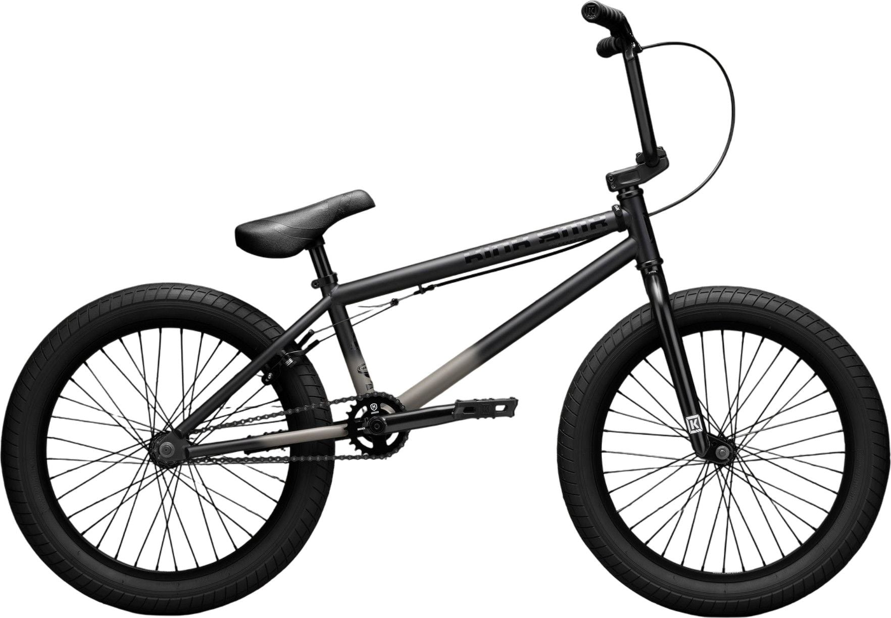BMX Freestyle Kink Curb 20" Noir/Gris 2026