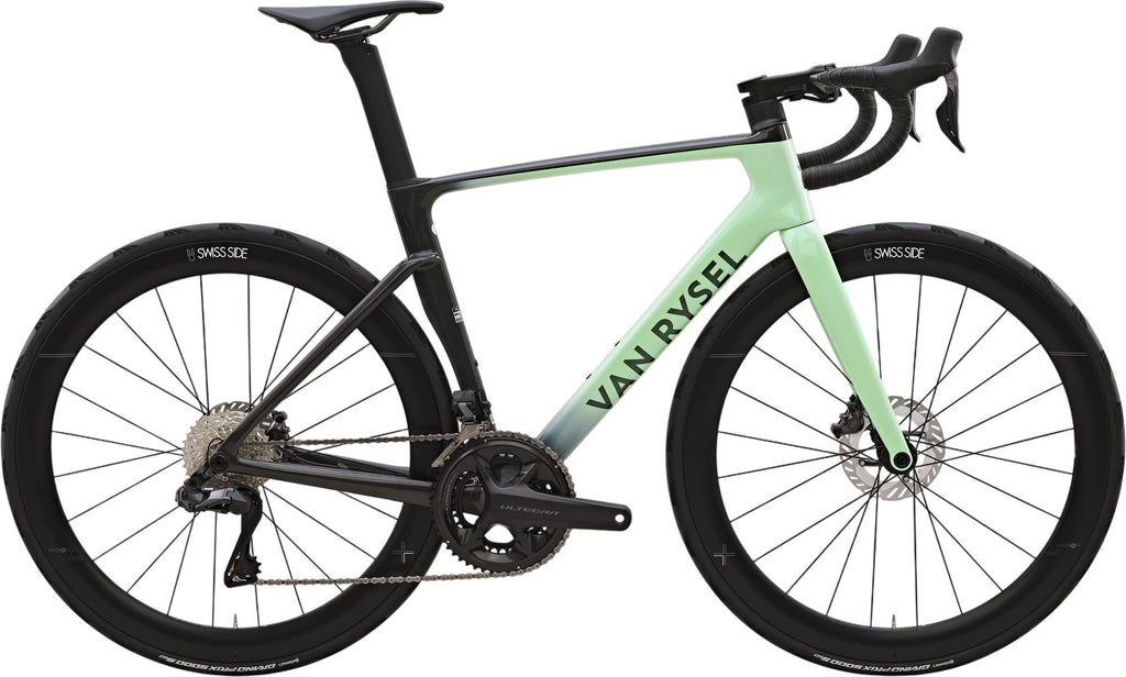 Vélo de Route Van Rysel RCR Pro Shimano Ultegra Di2 12V 700mm Vert/Noir