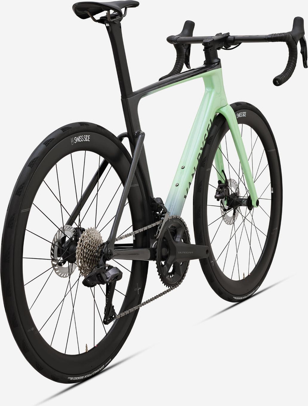 Vélo de Route Van Rysel RCR Pro Shimano Ultegra Di2 12V 700mm Vert/Noir