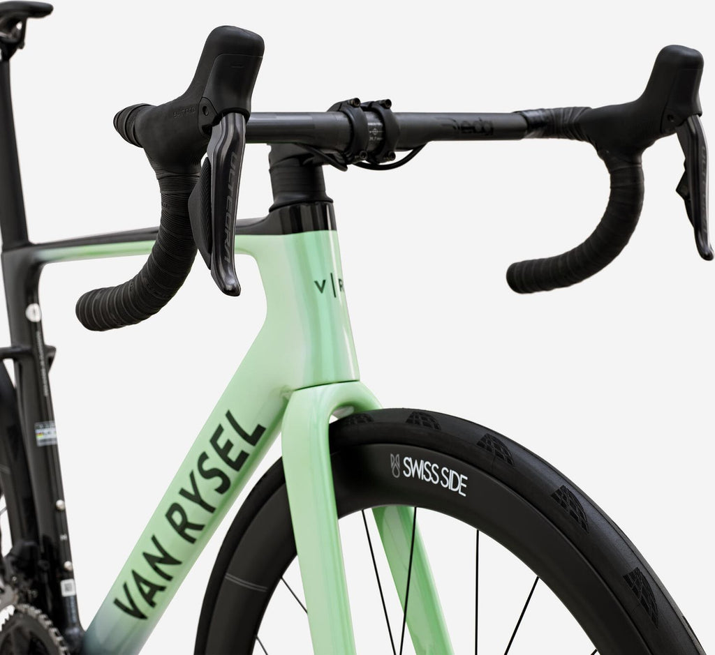 Vélo de Route Van Rysel RCR Pro Shimano Ultegra Di2 12V 700mm Vert/Noir