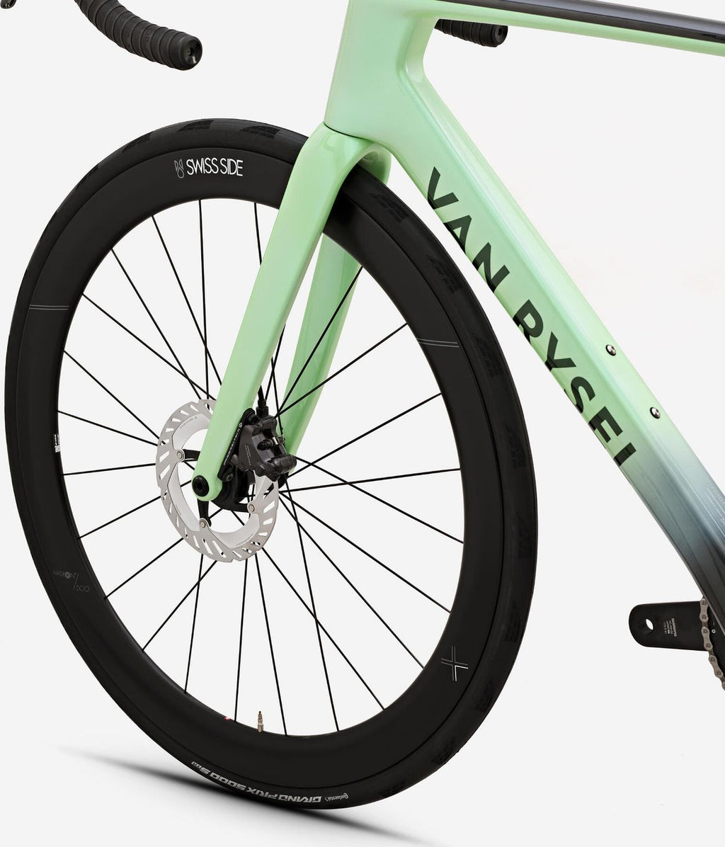 Vélo de Route Van Rysel RCR Pro Shimano Ultegra Di2 12V 700mm Vert/Noir