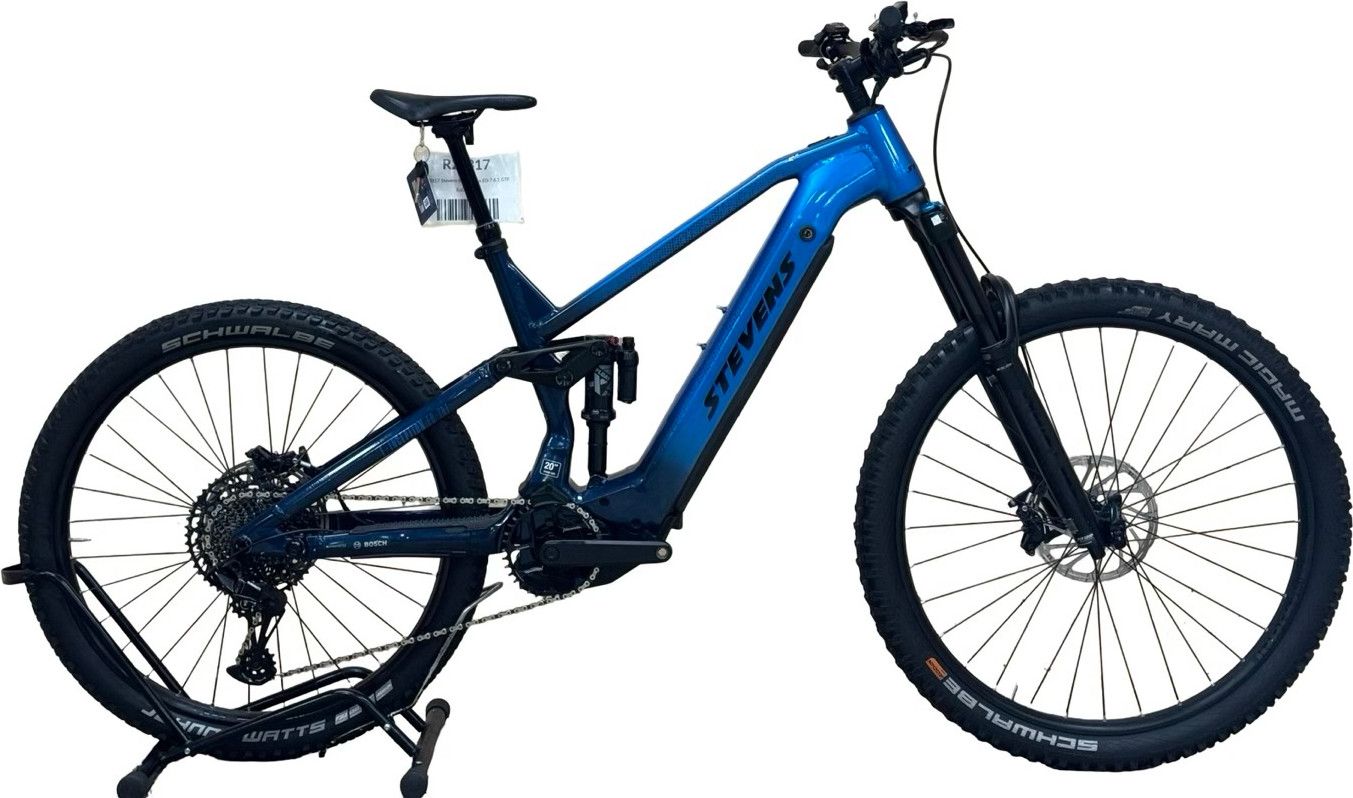 produit reconditionné . Stevens E-Inception ED 7.6.1 GTF Sram SX 2024 . VTT électrique . Stevens . très bon état