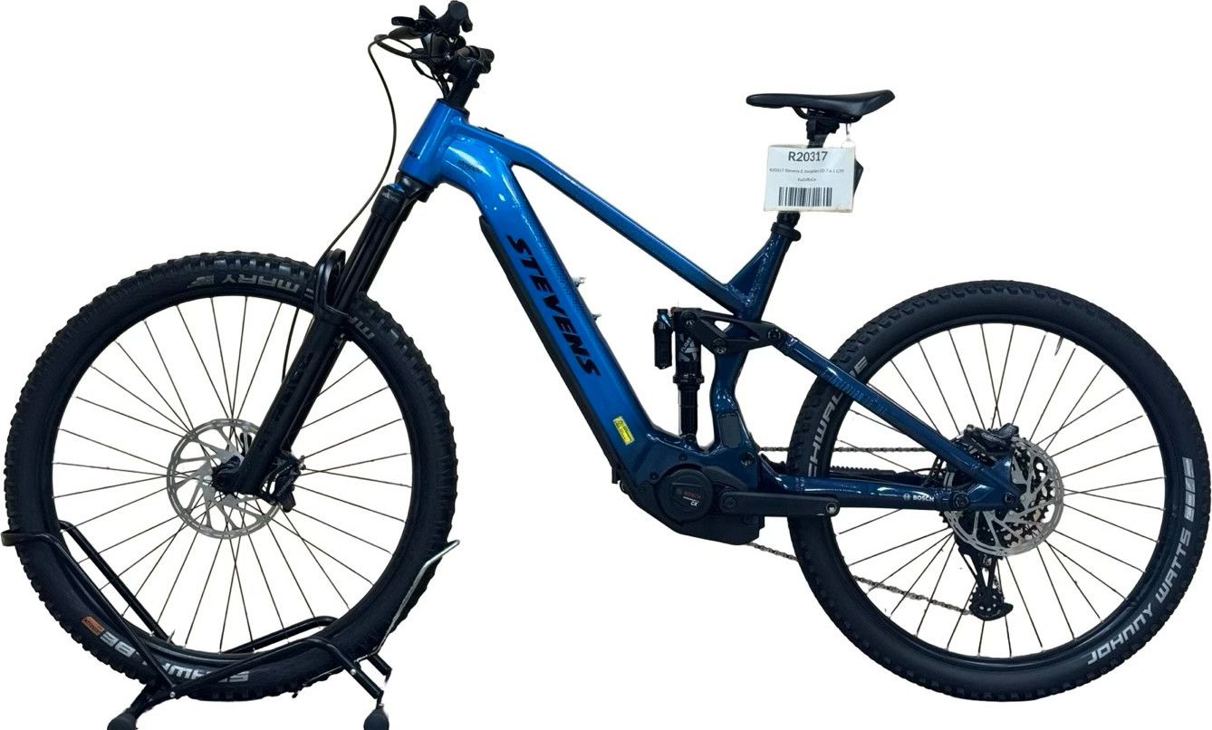 produit reconditionné . Stevens E-Inception ED 7.6.1 GTF Sram SX 2024 . VTT électrique . Stevens . très bon état