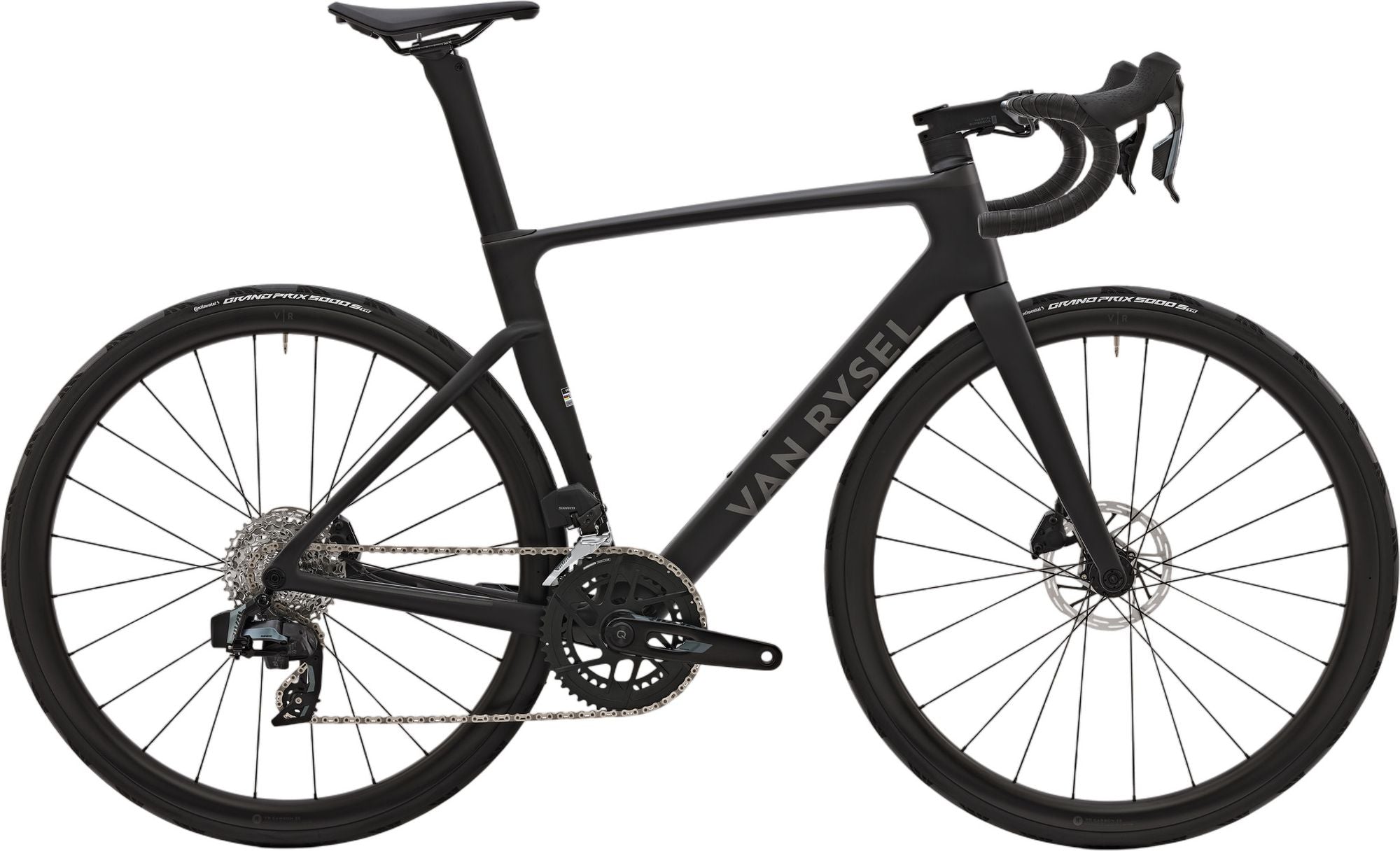 Vélo de Route Van Rysel RCR Sram Rival AXS 12V 700mm Noir