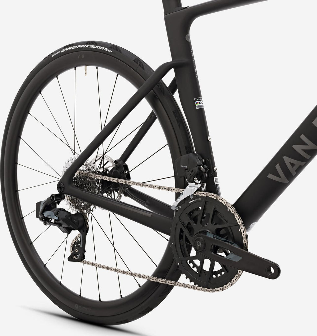 Vélo de Route Van Rysel RCR Sram Rival AXS 12V 700mm Noir