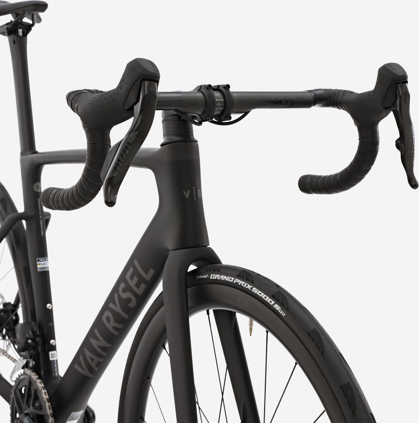 Vélo de Route Van Rysel RCR Sram Rival AXS 12V 700mm Noir