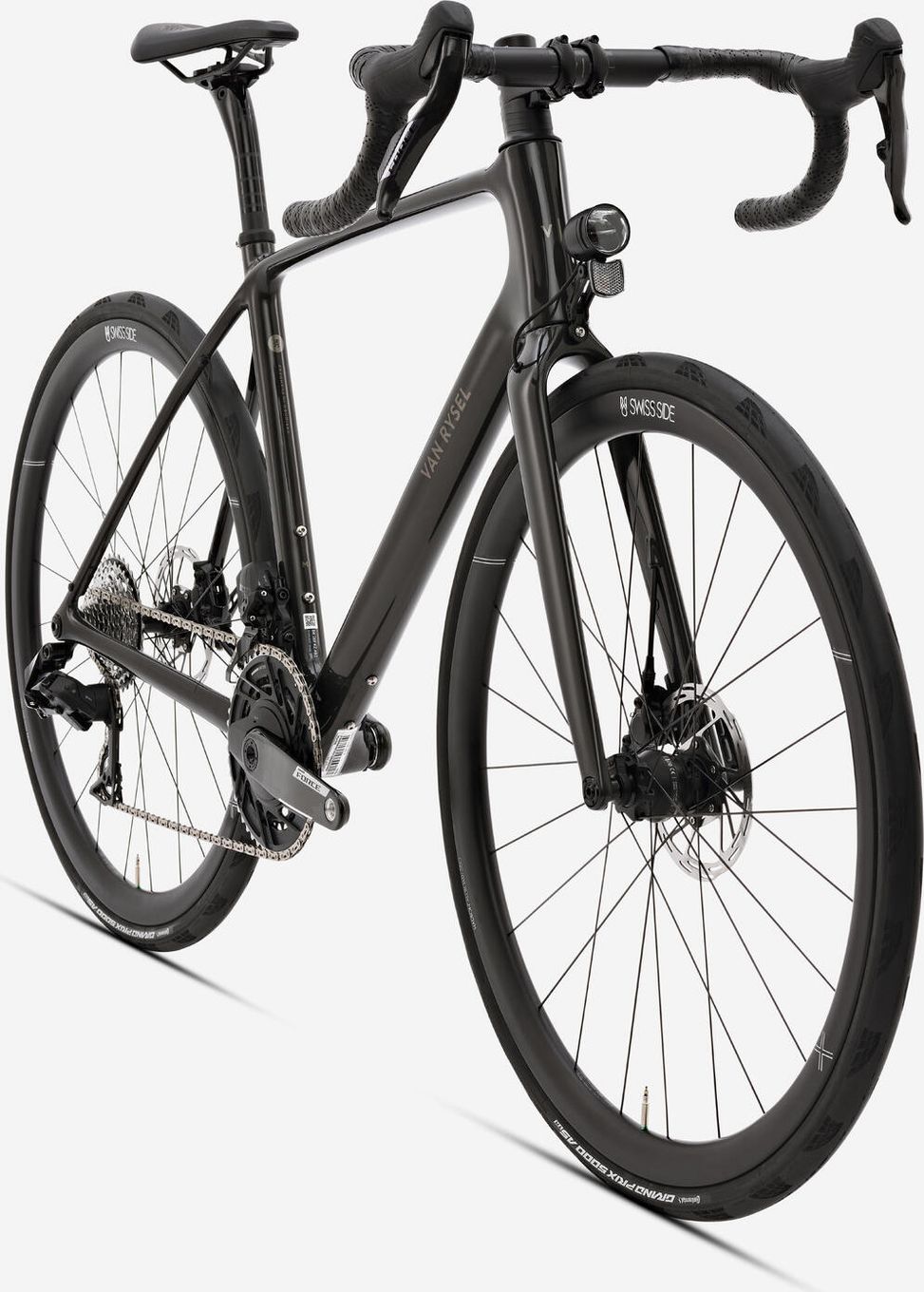 Vélo de Route Van Rysel EDR CF Ultra Edition Spéciale Sram Force AXS 12V 700mm Noir