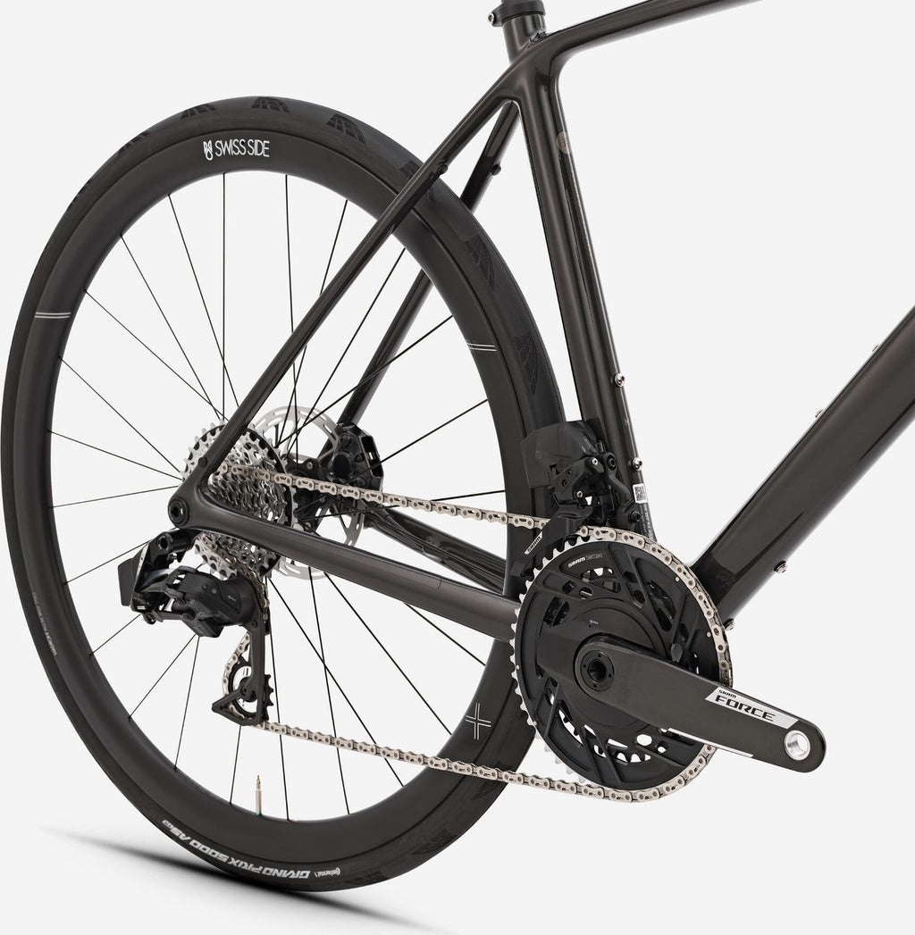 Vélo de Route Van Rysel EDR CF Ultra Edition Spéciale Sram Force AXS 12V 700mm Noir