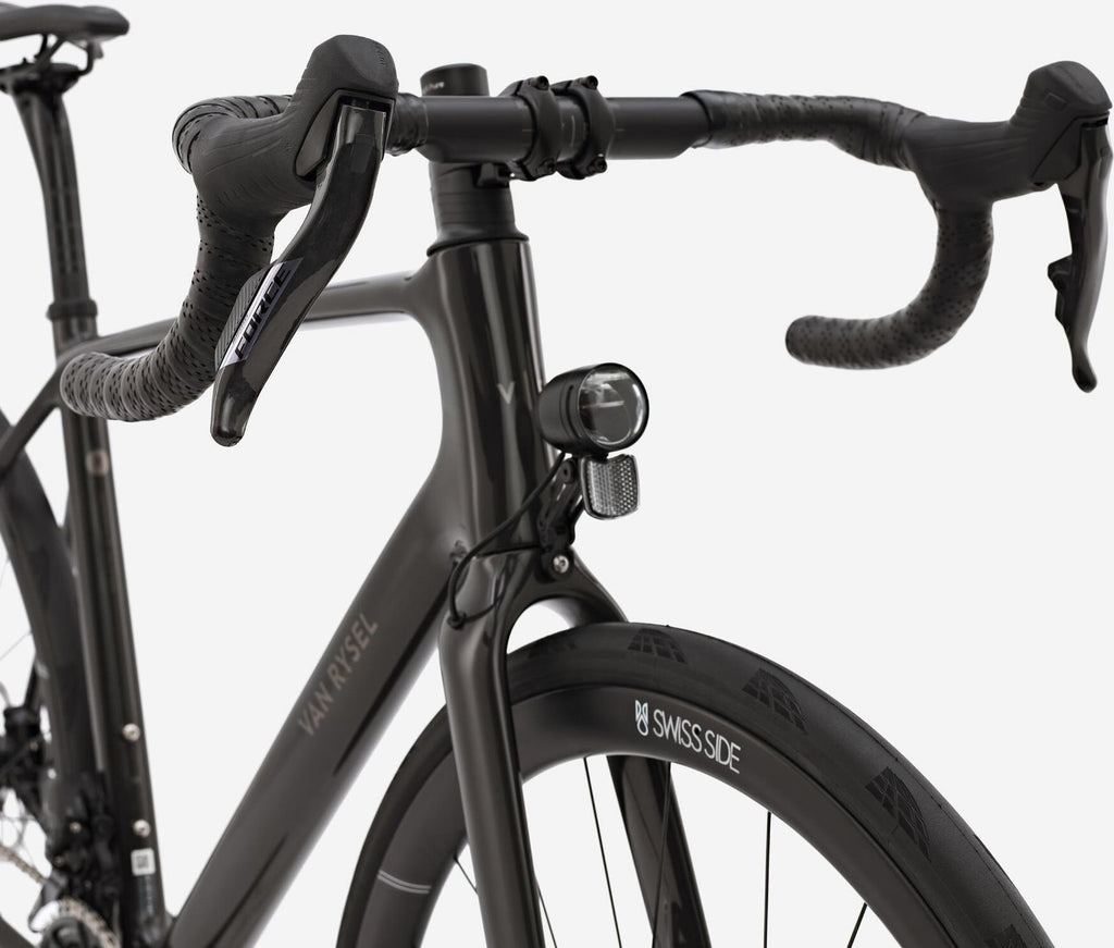Vélo de Route Van Rysel EDR CF Ultra Edition Spéciale Sram Force AXS 12V 700mm Noir