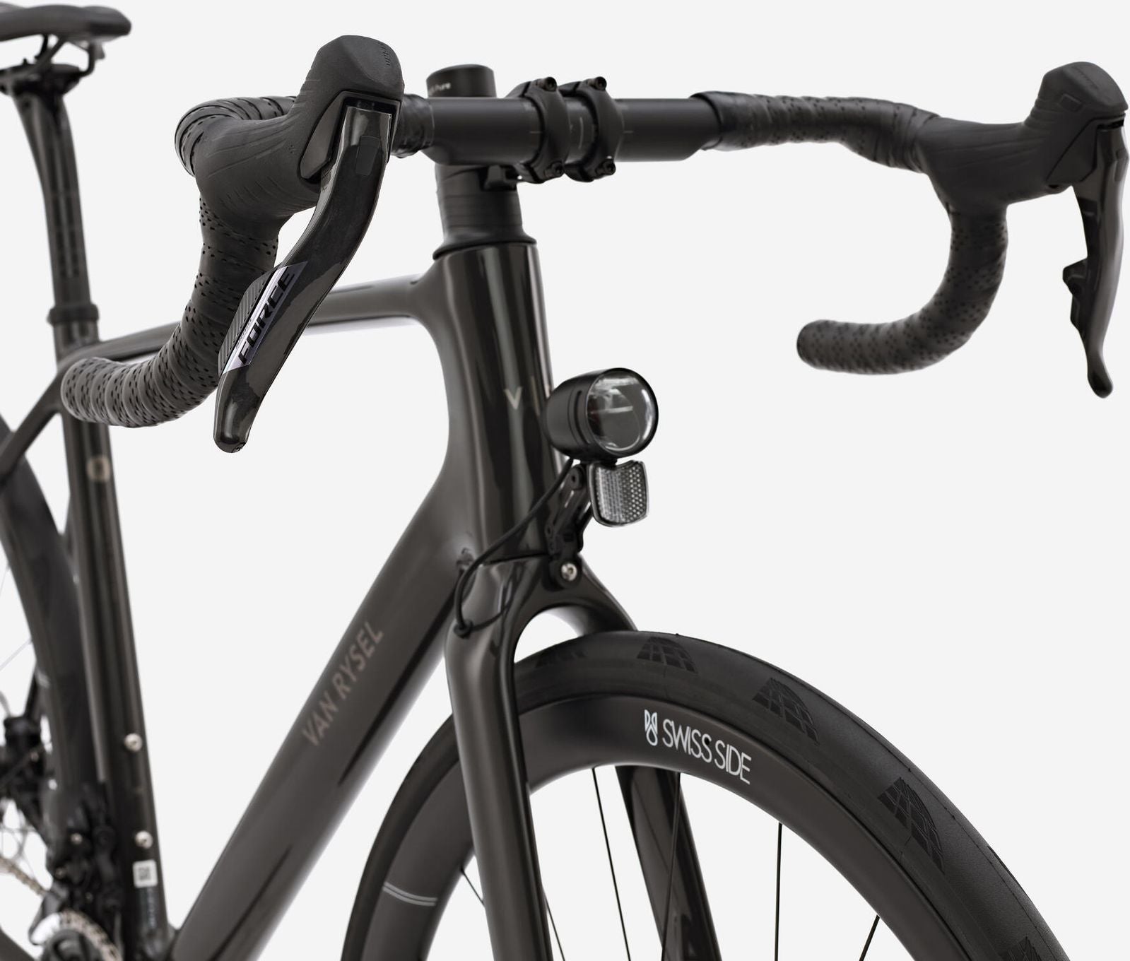 Vélo de Route Van Rysel EDR CF Ultra Edition Spéciale Sram Force AXS 12V 700mm Noir