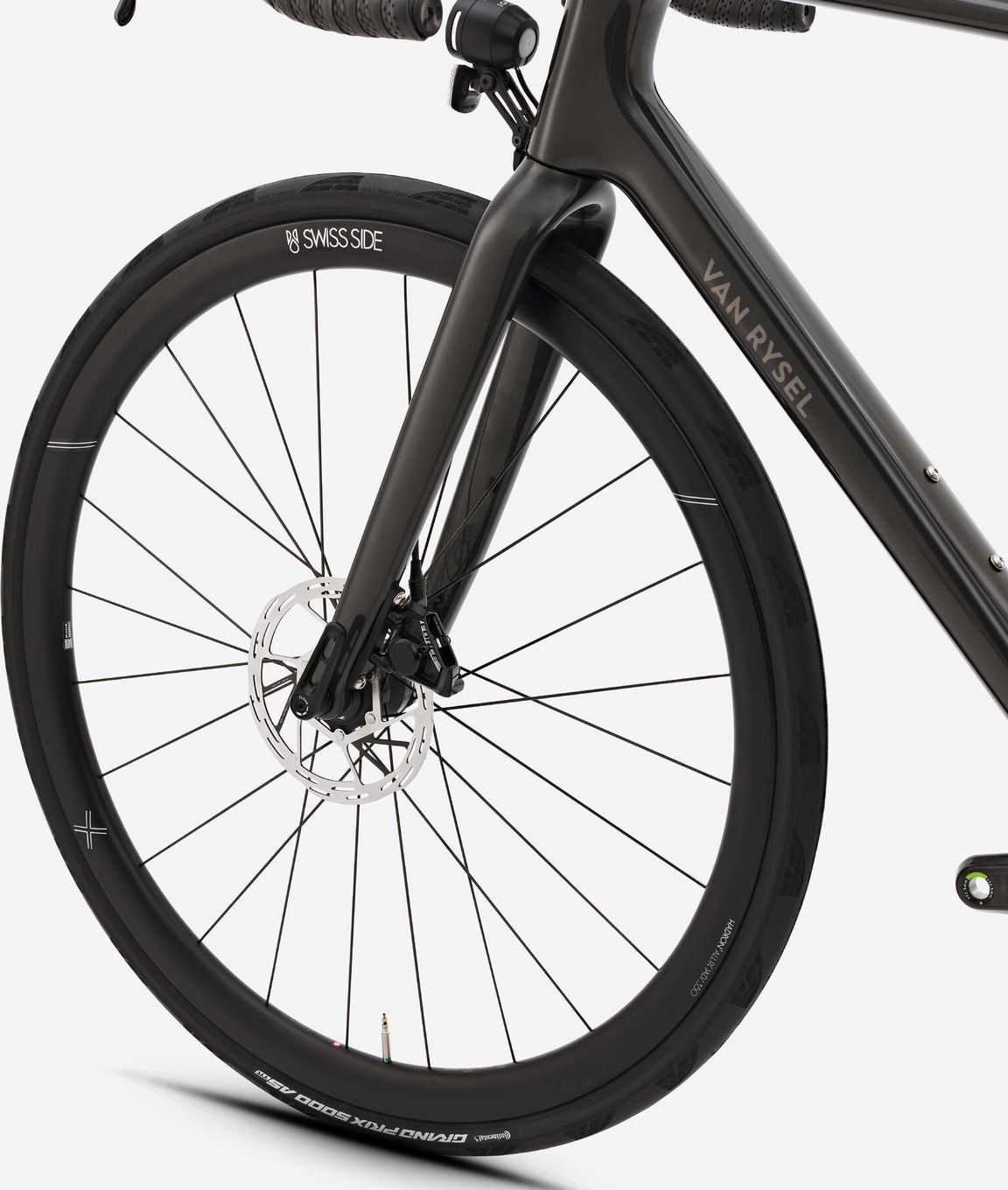 Vélo de Route Van Rysel EDR CF Ultra Edition Spéciale Sram Force AXS 12V 700mm Noir