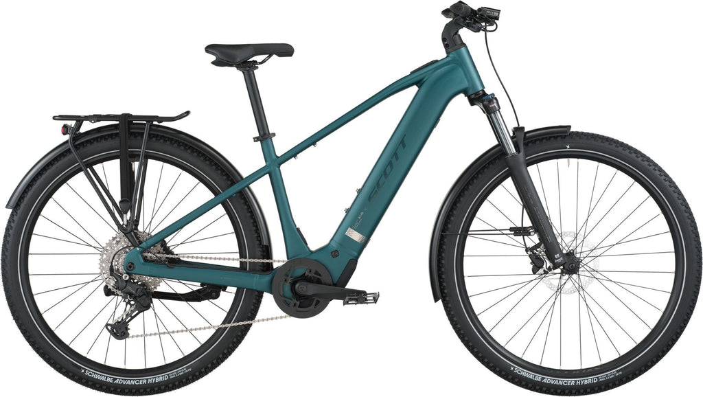 VTT Électrique Semi-Rigide Scott Axis 30 Shimano 10V 540Wh Bosch 75 Nm 29'' Vert