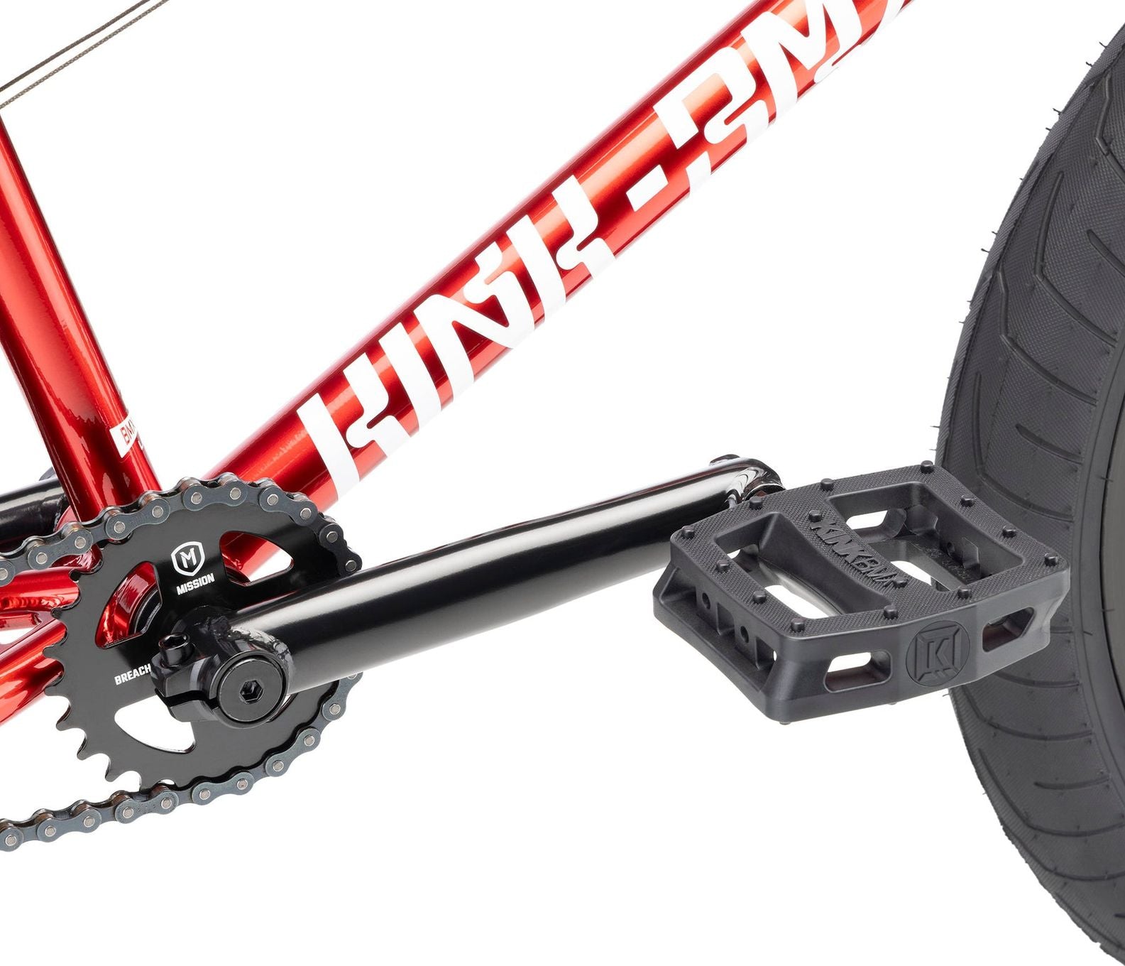 BMX Freestyle Kink Launch 20.25" Rouge Miroir 2026