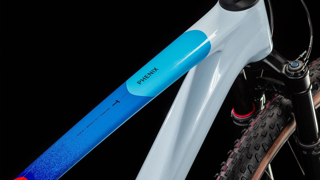 VTT Cube Phenix C:68X SLX Sram 12V 29'' Blanc Bleu Rouge Teamline 2025