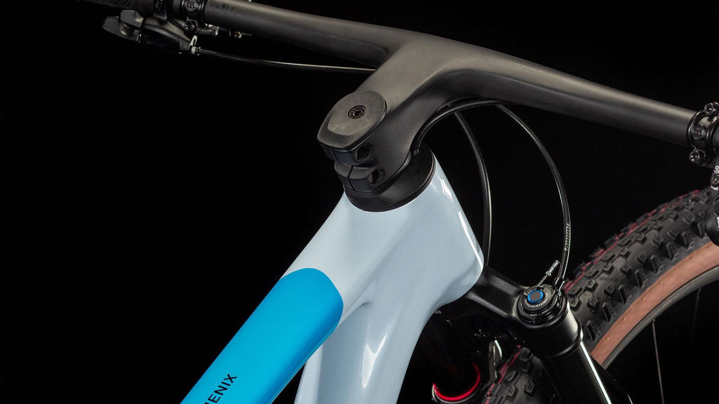 VTT Cube Phenix C:68X SLX Sram 12V 29'' Blanc Bleu Rouge Teamline 2025
