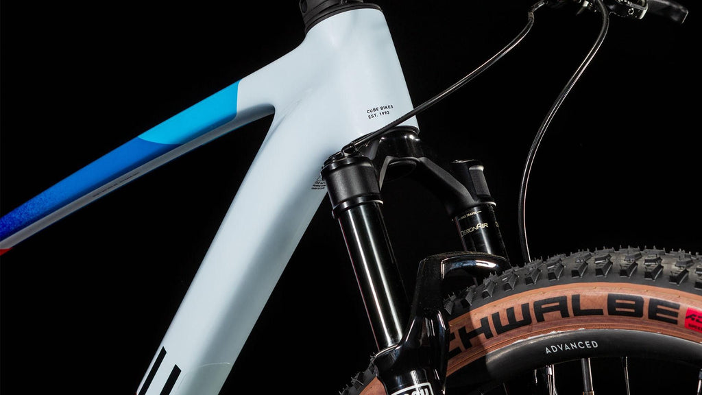 VTT Cube Phenix C:68X SLX Sram 12V 29'' Blanc Bleu Rouge Teamline 2025