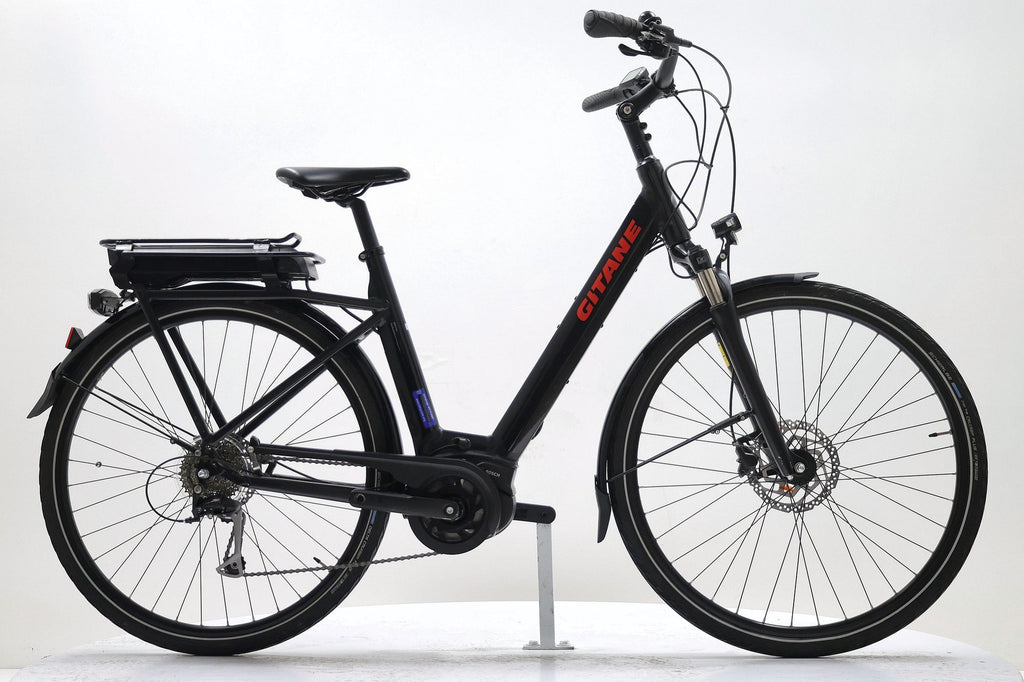 Produit Reconditionné · Vélo de ville électrique GITANE EC01 D9 Noir 2021 · Bon état