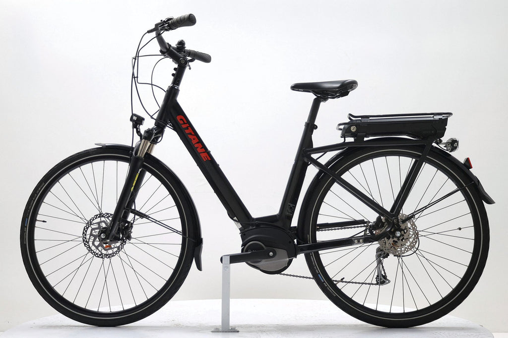 Produit Reconditionné · Vélo de ville électrique GITANE EC01 D9 Noir 2021 · Bon état