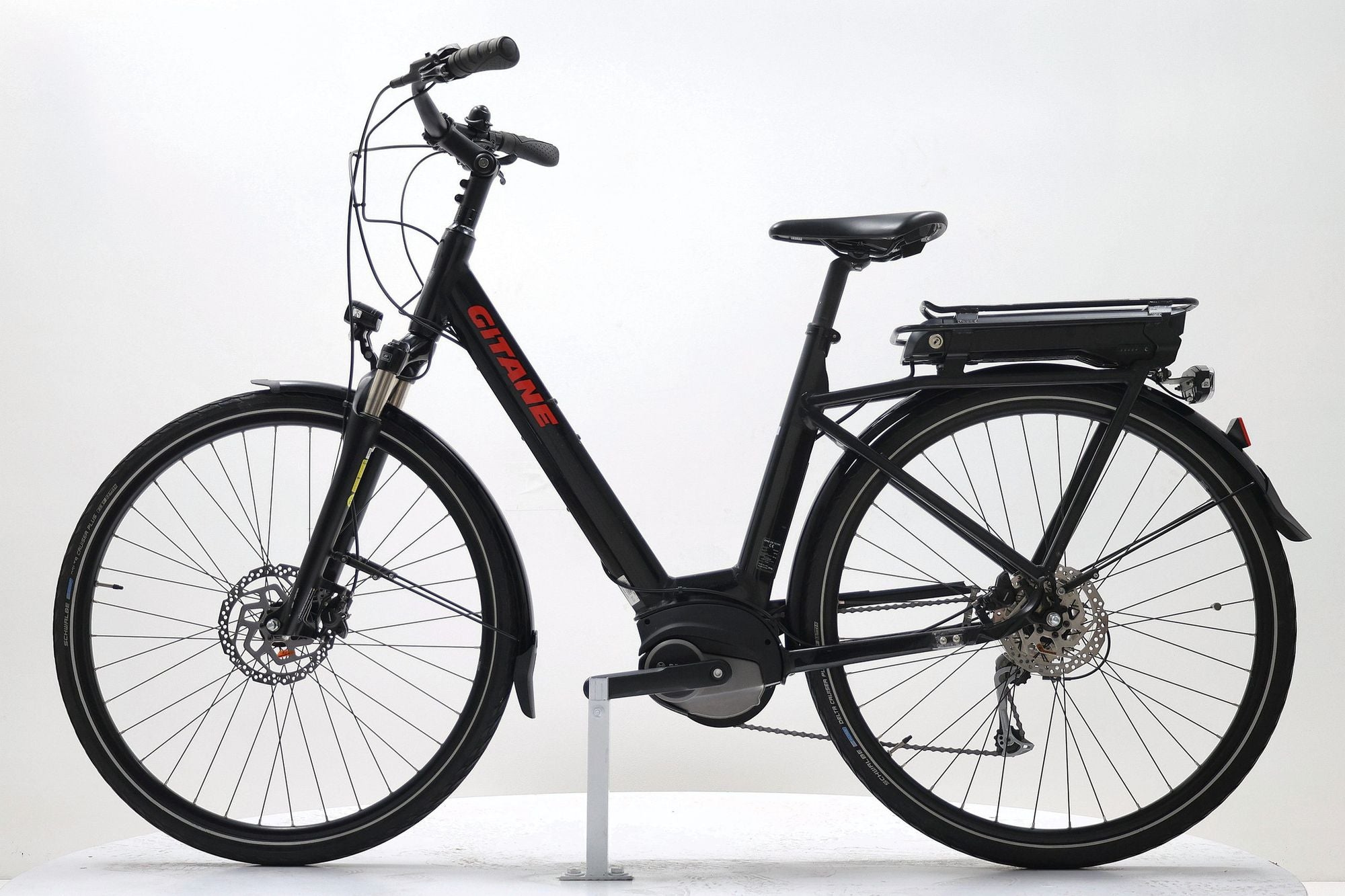 Produit Reconditionné · Vélo de ville électrique GITANE EC01 D9 Noir 2021 · Bon état