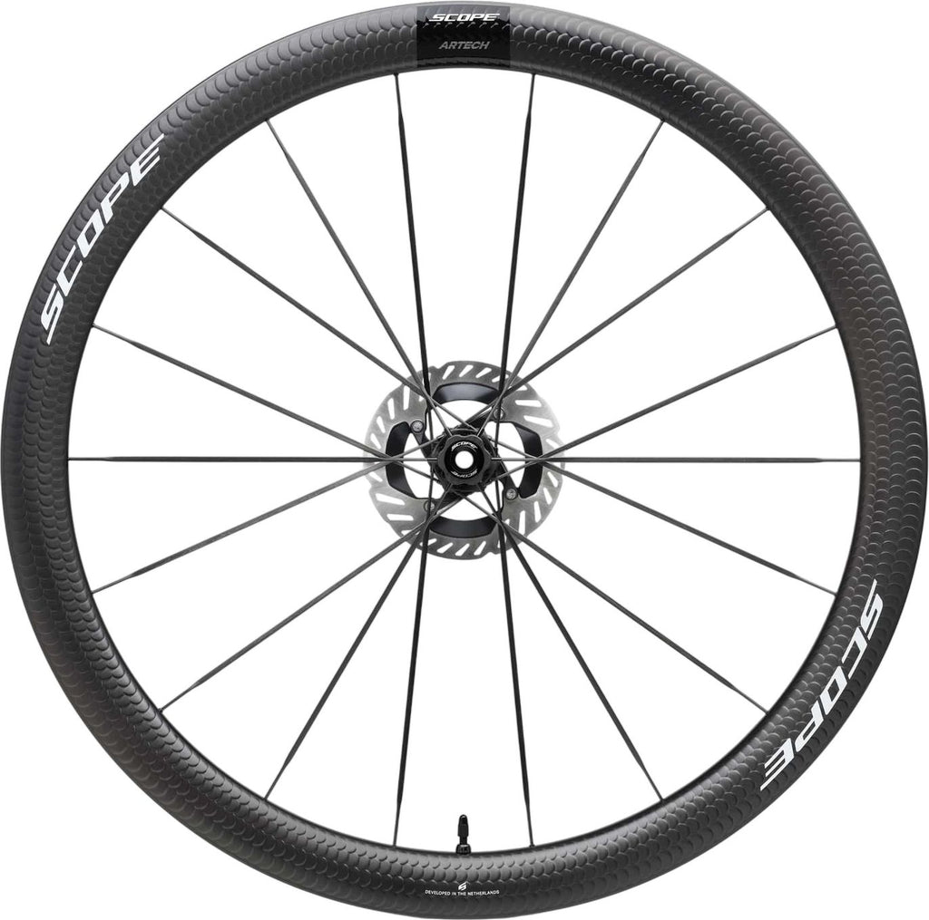 Paire de Roues Scope Artech 4 Disc 700mm | 12x100 - 12x142mm | Centerlock | Noir