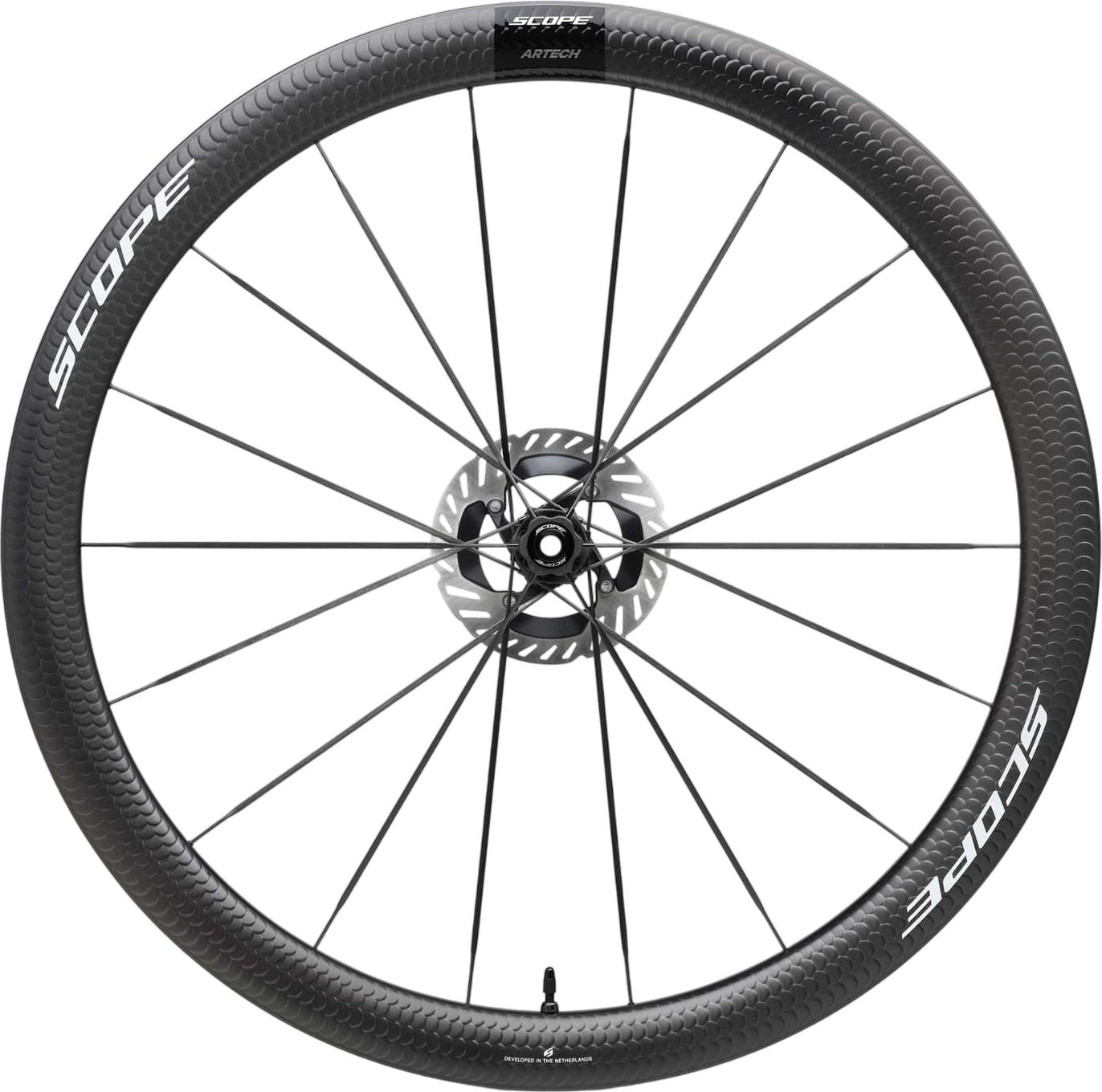 Paire de Roues Scope Artech 4 Disc 700mm | 12x100 - 12x142mm | Centerlock | Noir