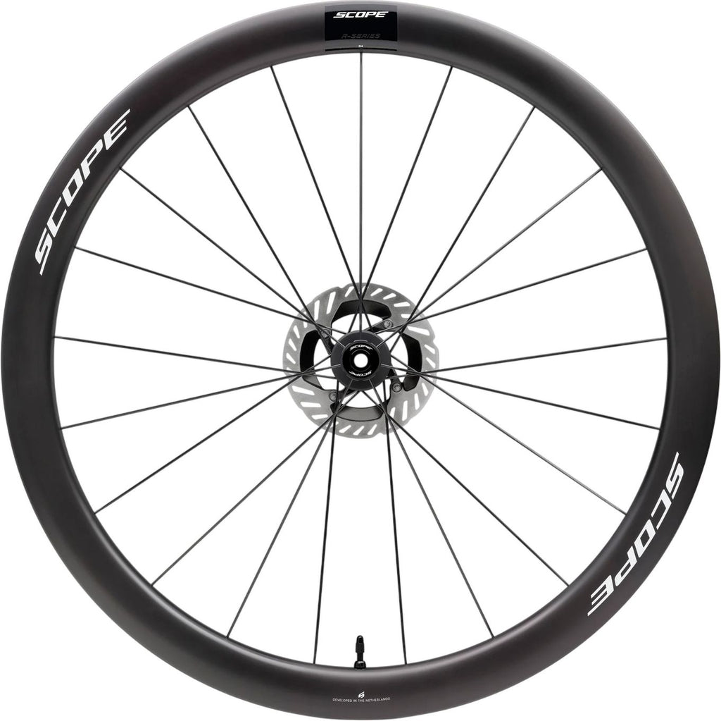 Paire de Roues Scope R4 Disc 700mm | 12x100 - 12x142mm | Centerlock | Noir