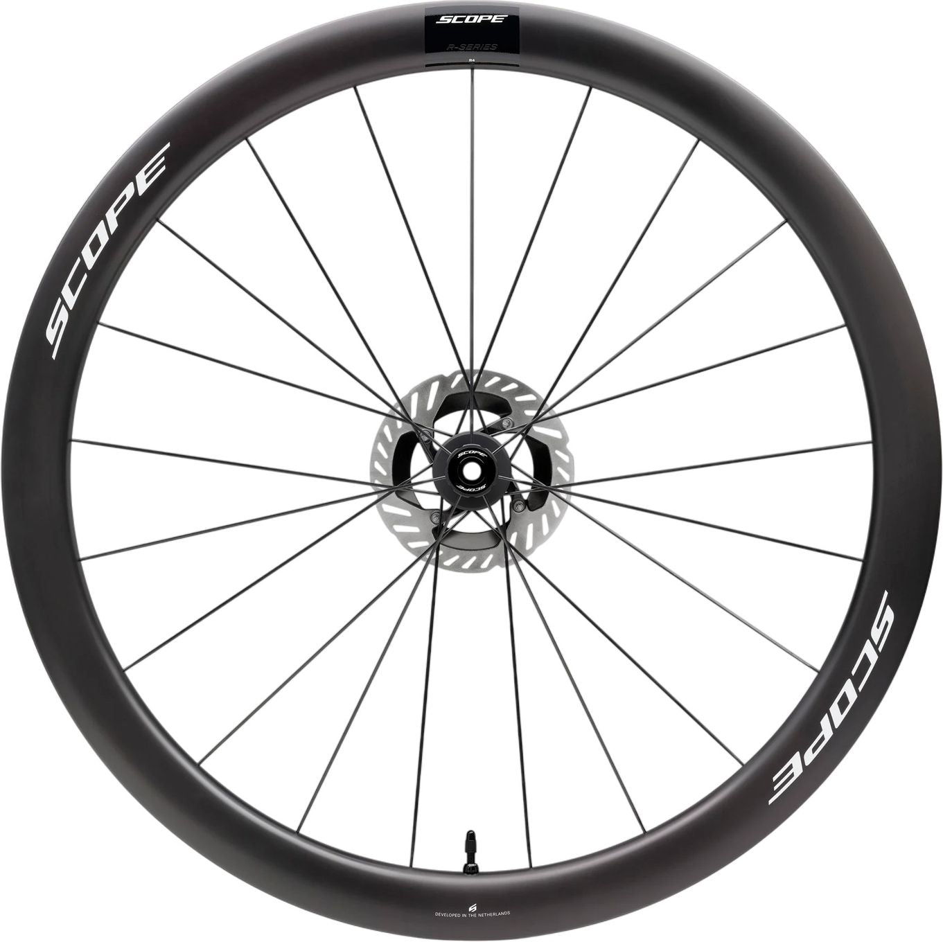 Paire de Roues Scope R4 Disc 700mm | 12x100 - 12x142mm | Centerlock | Noir