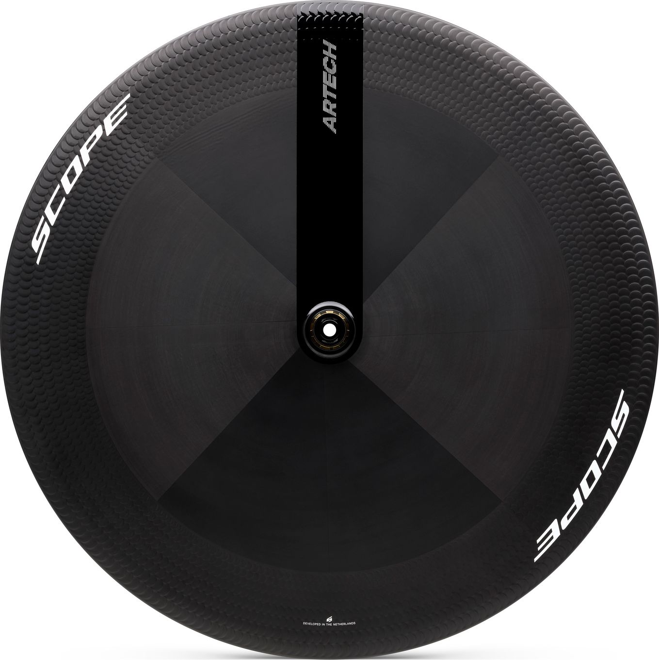 Roue Arrière Lenticulaire Scope Artech Disc 700mm | 12x142mm | Centerlock | Noir/Blanc