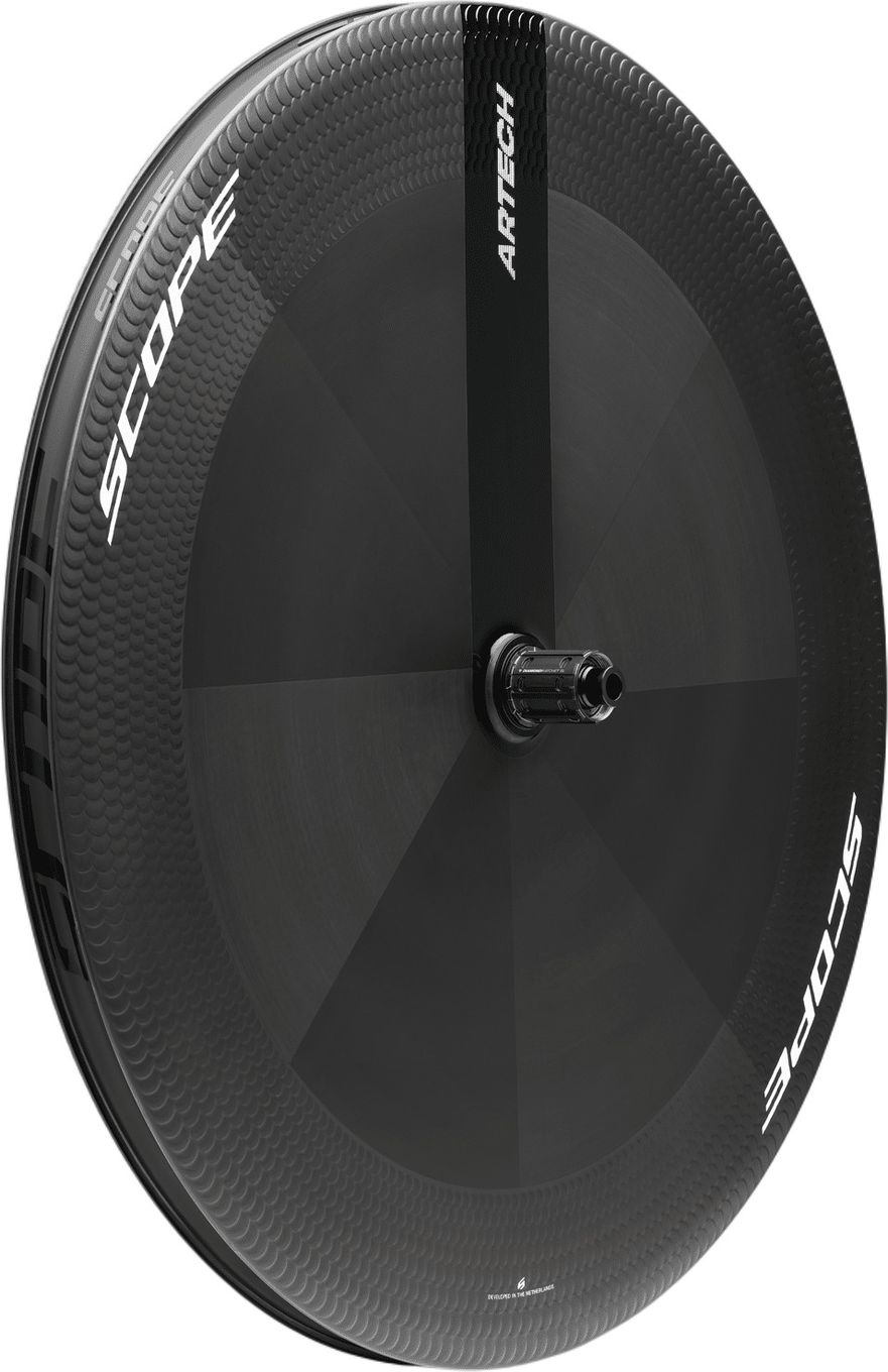 Roue Arrière Lenticulaire Scope Artech Disc 700mm | 12x142mm | Centerlock | Noir/Blanc