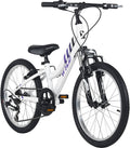 Vélo Enfant 20'' Mistral Blanc TC 27 cm 6 Vitesses WYLD