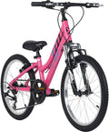 Vélo Enfant 20'' Mistral rose TC 27 cm 6 Vitesses WYLD
