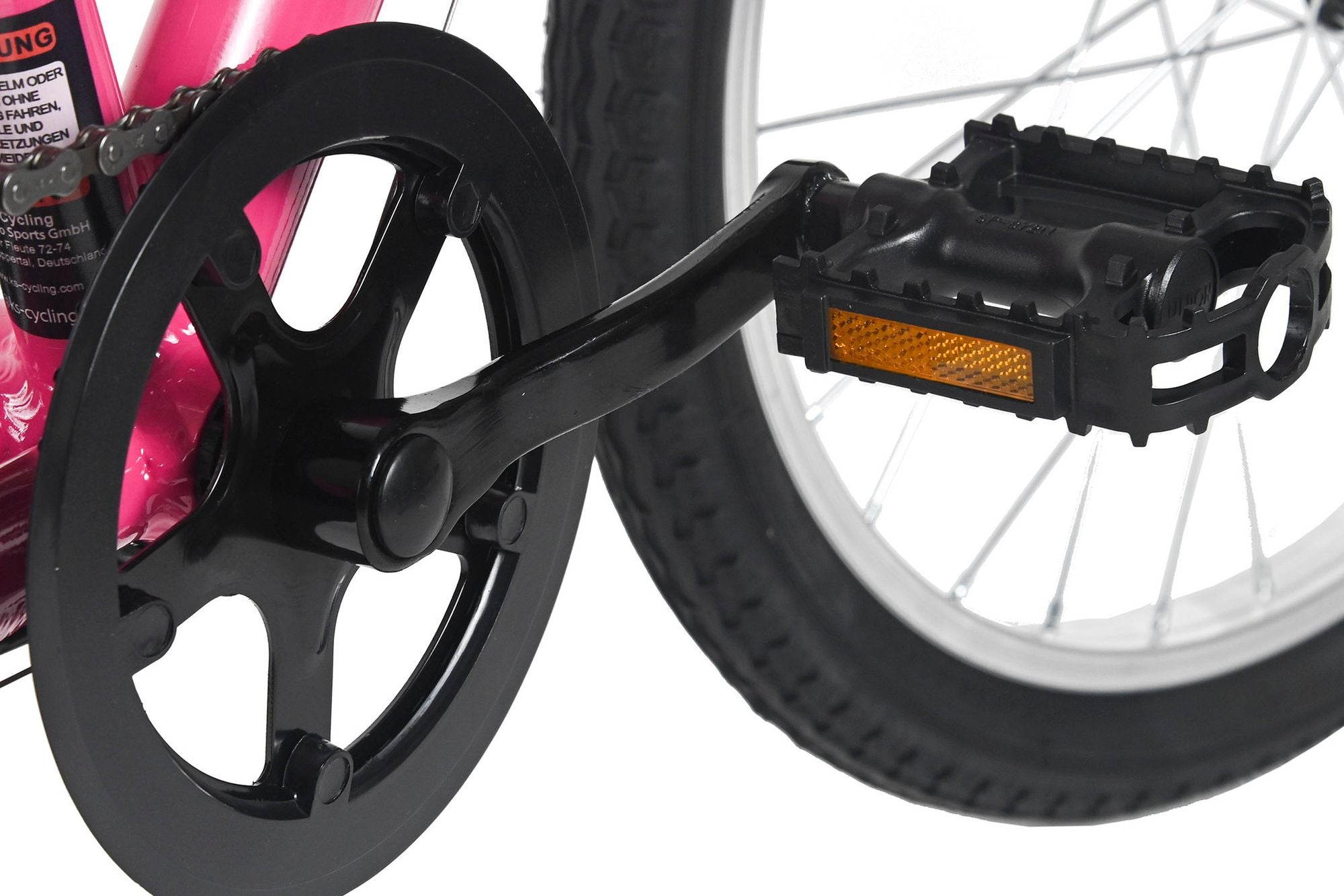 Vélo Enfant 20'' Mistral rose TC 27 cm 6 Vitesses WYLD