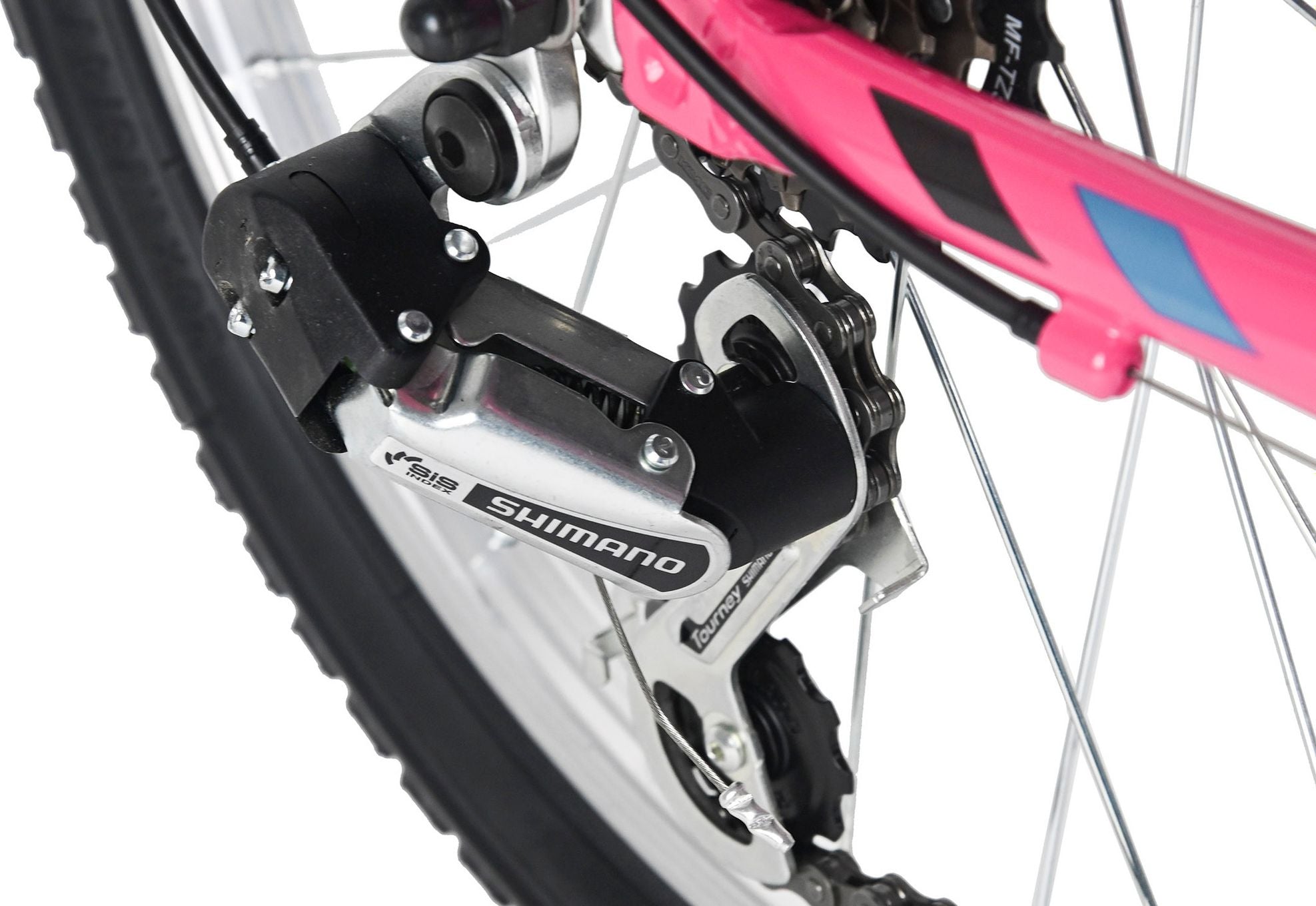Vélo Enfant 20'' Mistral rose TC 27 cm 6 Vitesses WYLD