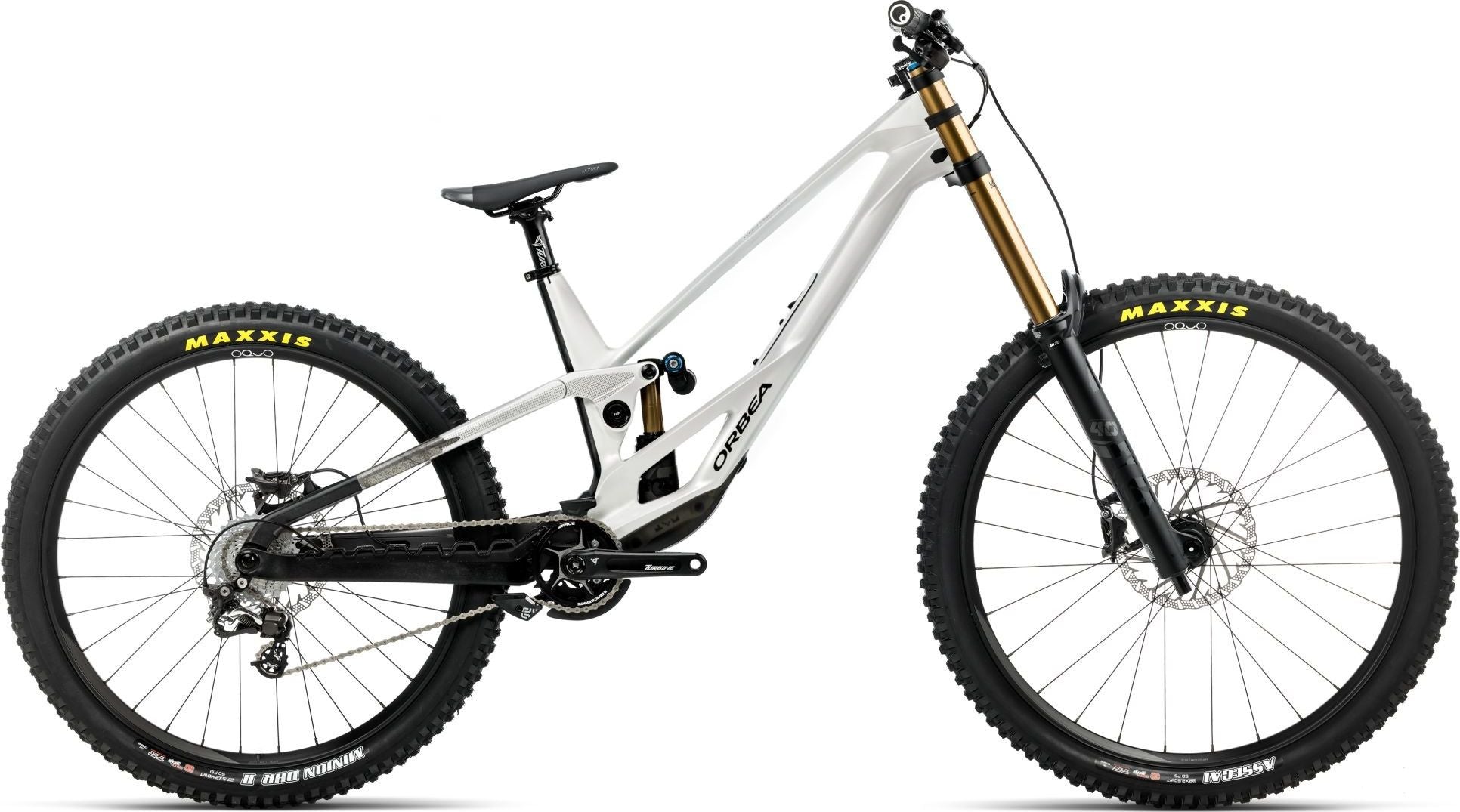 VTT Tout-Suspendu Orbea Rallon DH 450 D-LTD Shimano 10V 29/27.5" Blanc Chic Noir Diamond 2026