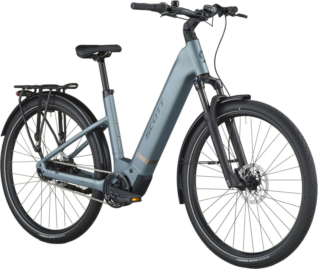 Vélo de Ville Électrique Scott Sub Tour eRide 40 Wave Shimano Nexus 5V 540Wh 700mm Bleu