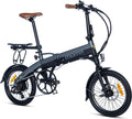 Vélo Électrique Pliant de Ville, E-Bike E-18TEEN, Aluminium, SHIMANO 7V, Batterie Ion Lithium 36V 9Ah