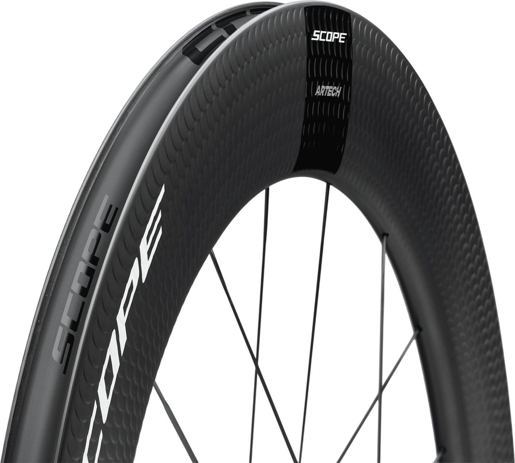 Roue Avant Scope Artech 8T Disc 700mm | 12x100 mm | Centerlock | Noir/Blanc