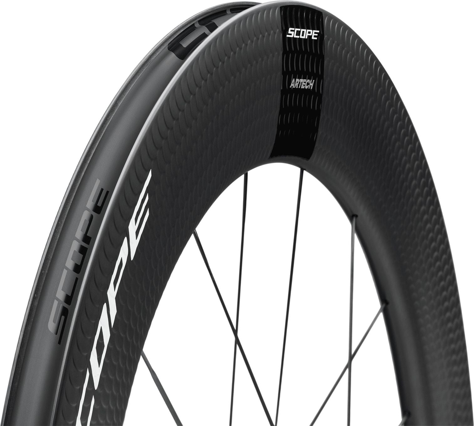 Roue Avant Scope Artech 8T Disc 700mm | 12x100 mm | Centerlock | Noir/Blanc