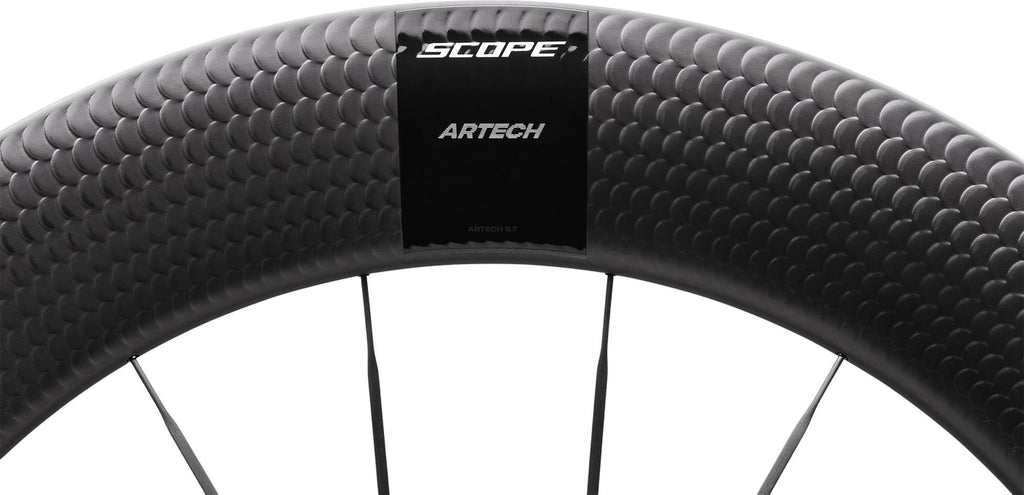 Roue Avant Scope Artech 8T Disc 700mm | 12x100 mm | Centerlock | Noir/Blanc